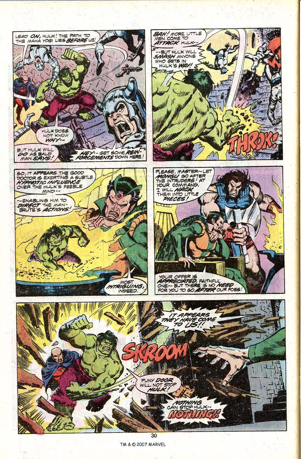 Read online The Incredible Hulk (1968) comic -  Issue #210 - 32