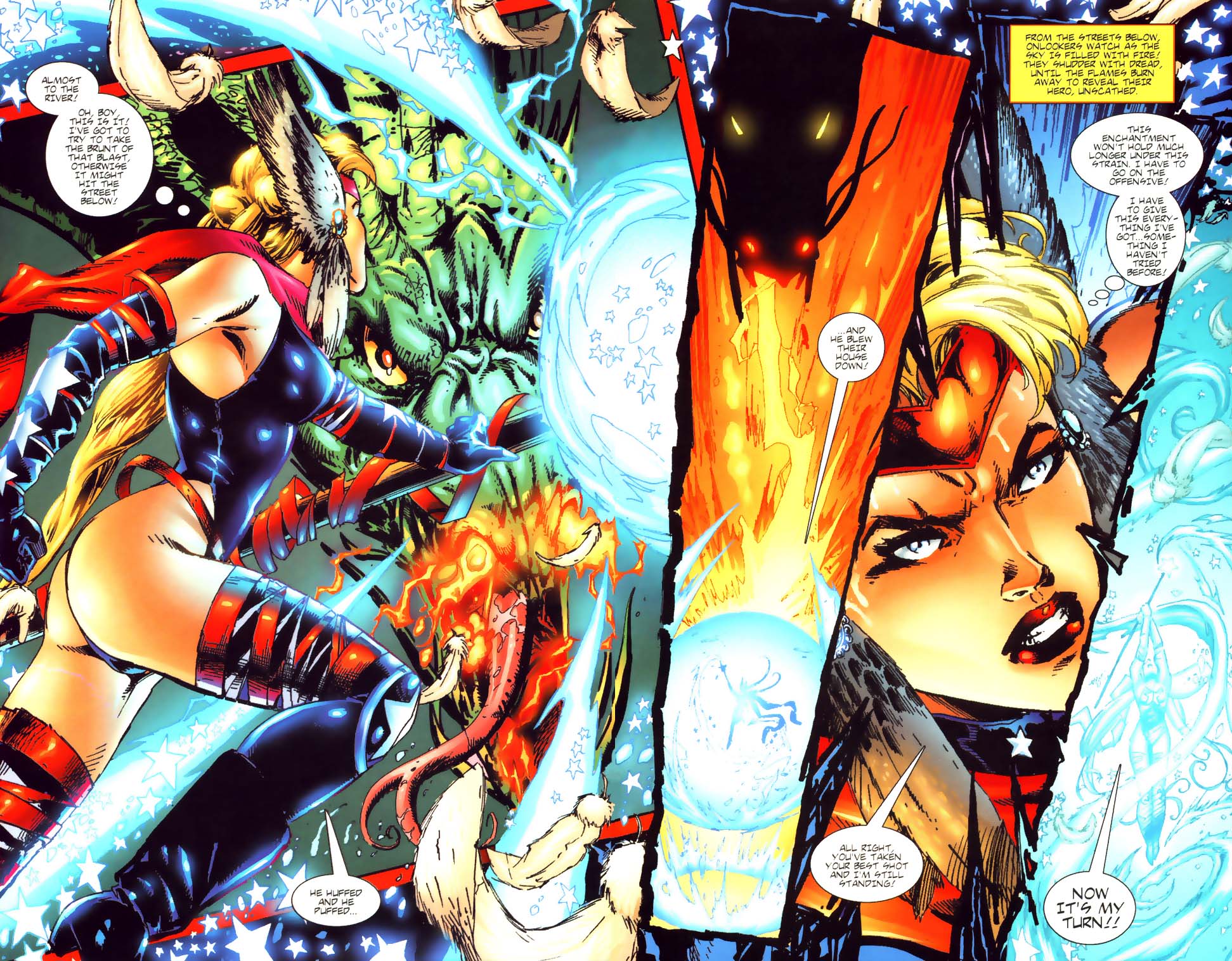 Read online American Woman comic -  Issue #1 - 6