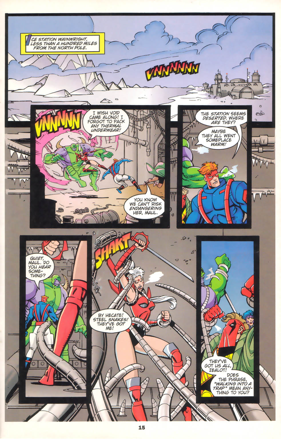 WildC.A.T.s Adventures issue 1 - Page 16