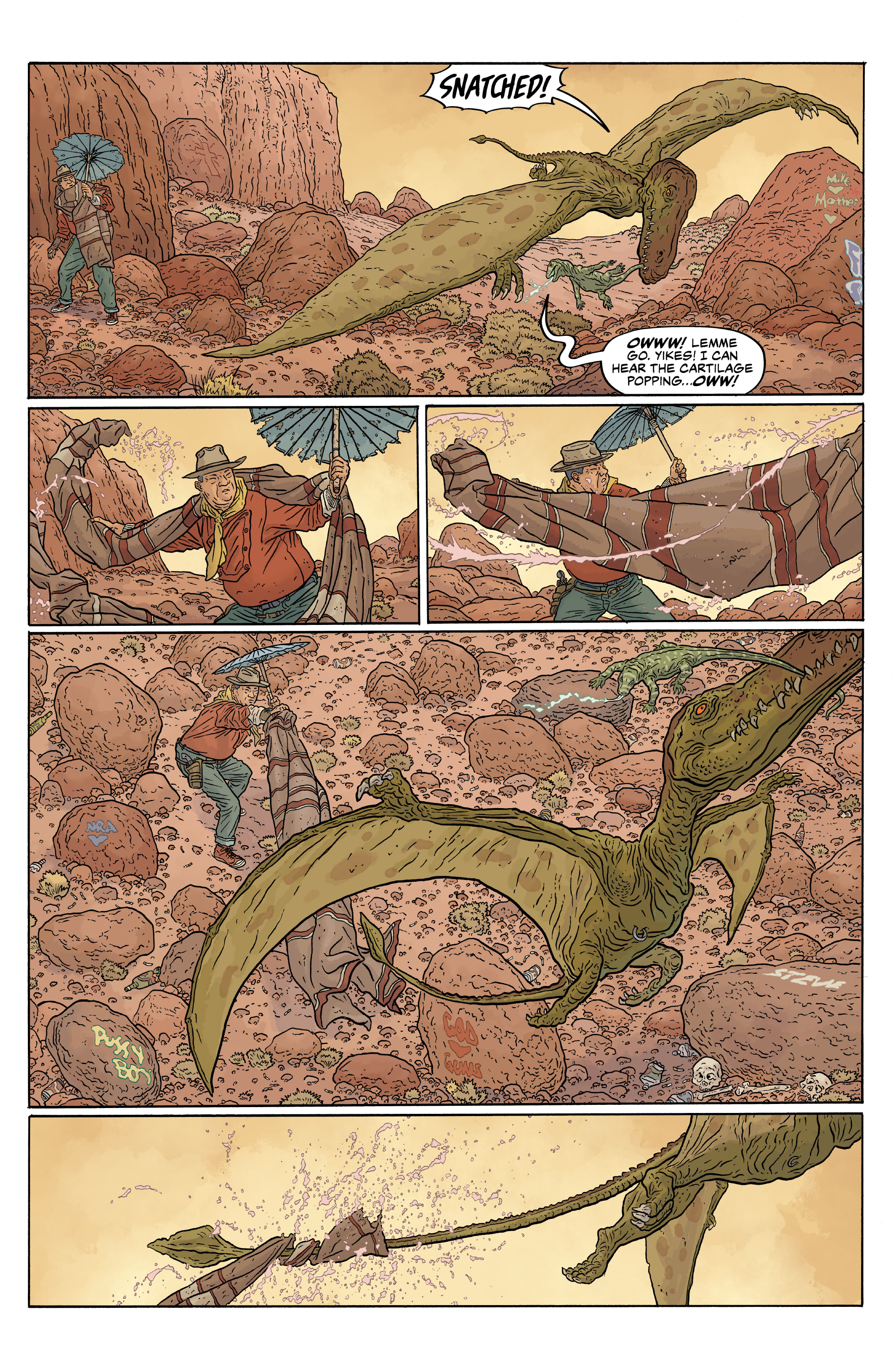 Read online Shaolin Cowboy: Cruel to Be Kin comic -  Issue #1 - 18