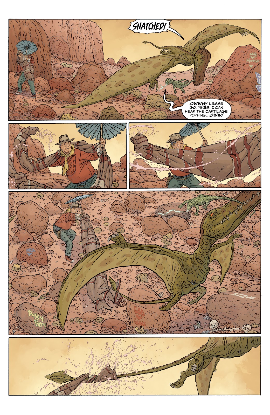 Shaolin Cowboy: Cruel to Be Kin issue 1 - Page 18
