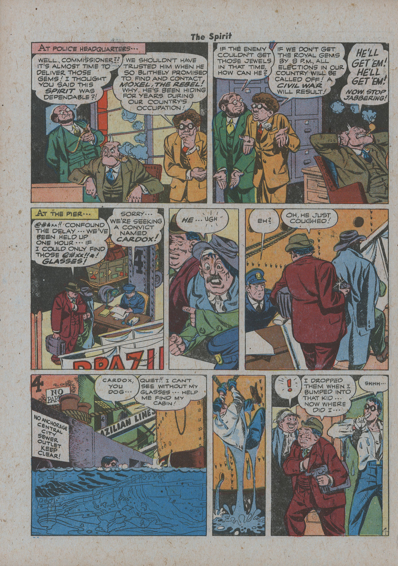 Read online The Spirit (1944) comic -  Issue #20 - 30