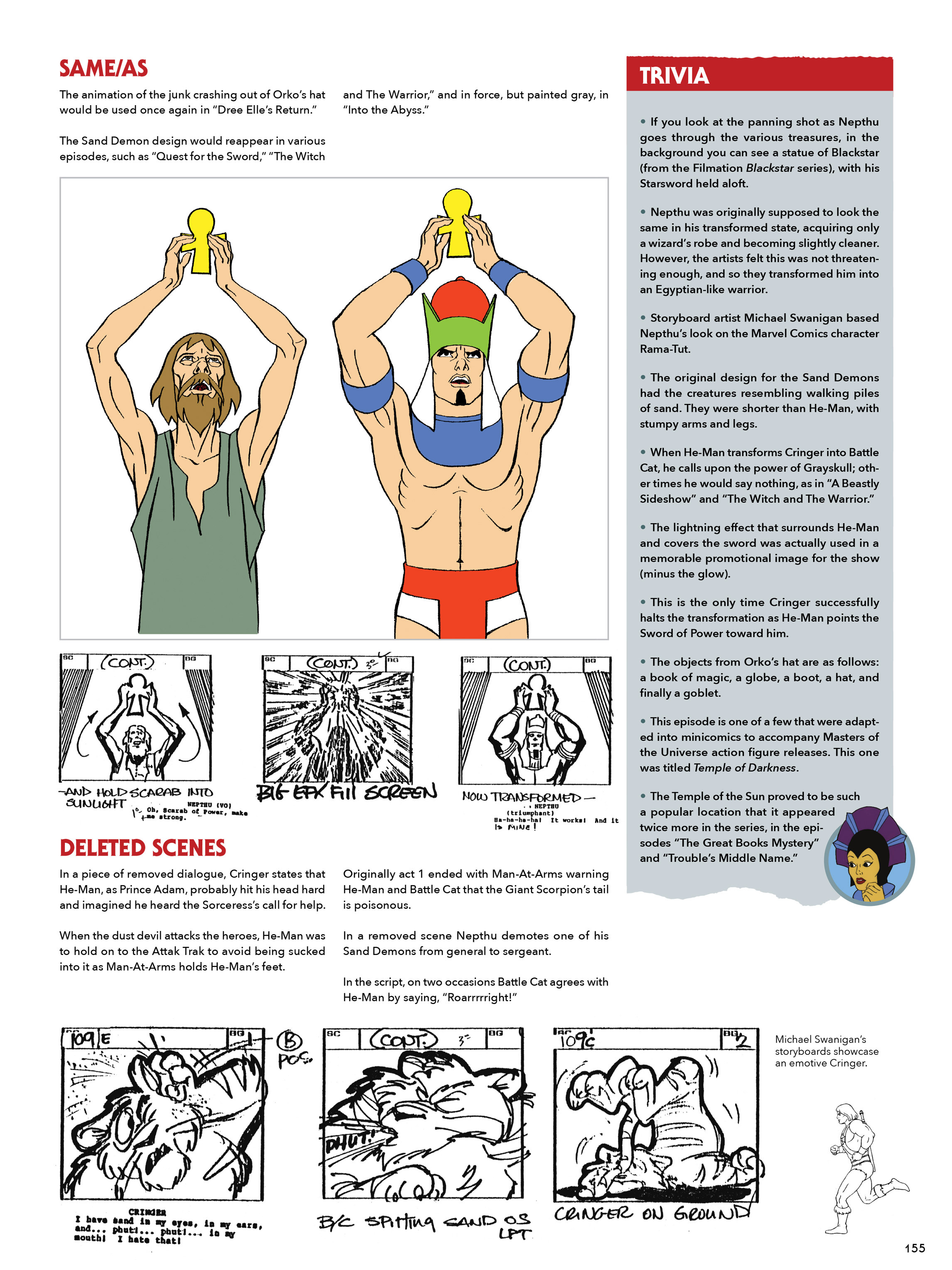 Read online He-Man and She-Ra: A Complete Guide to the Classic Animated Adventures comic -  Issue # TPB (Part 1) - 155