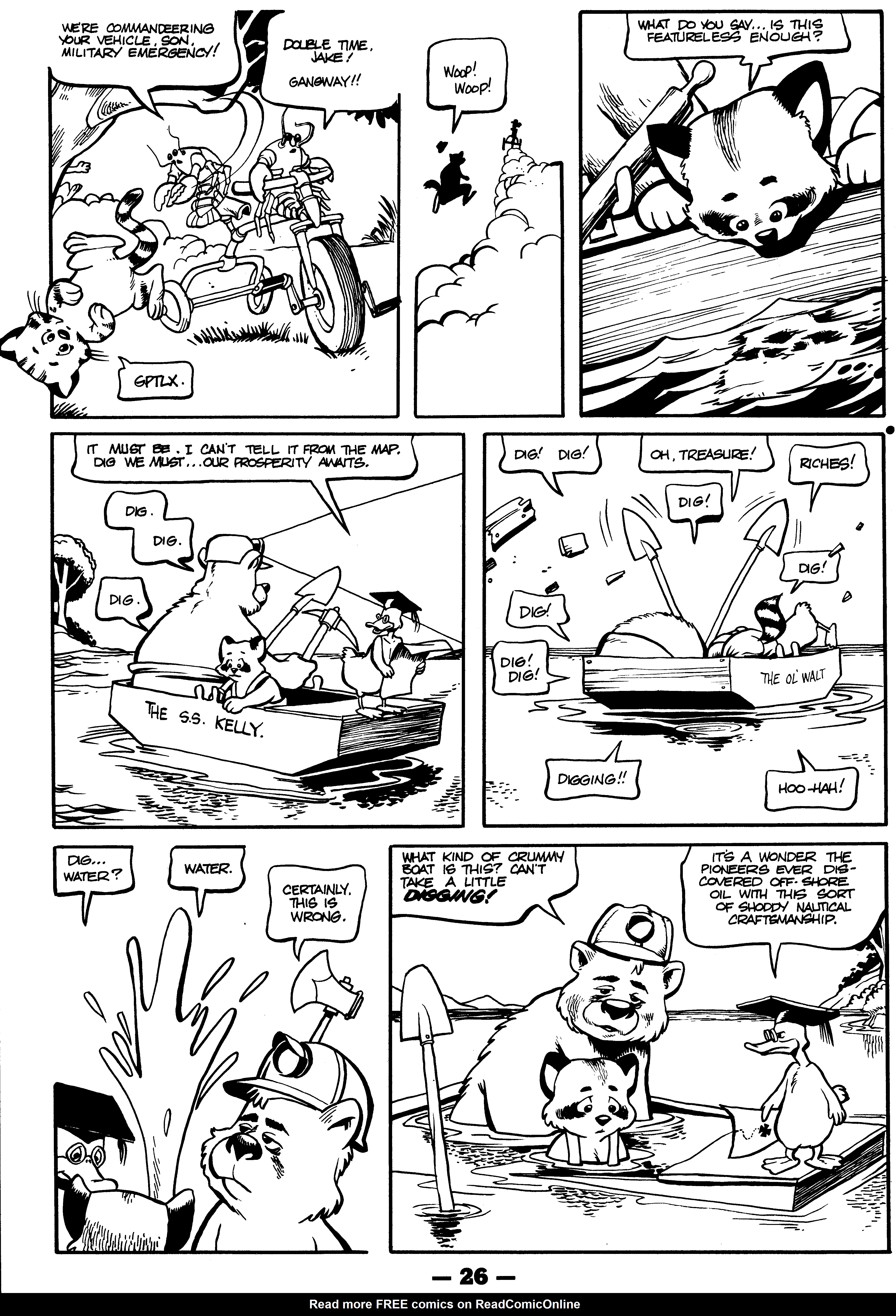 Read online Critters comic -  Issue #8 - 28