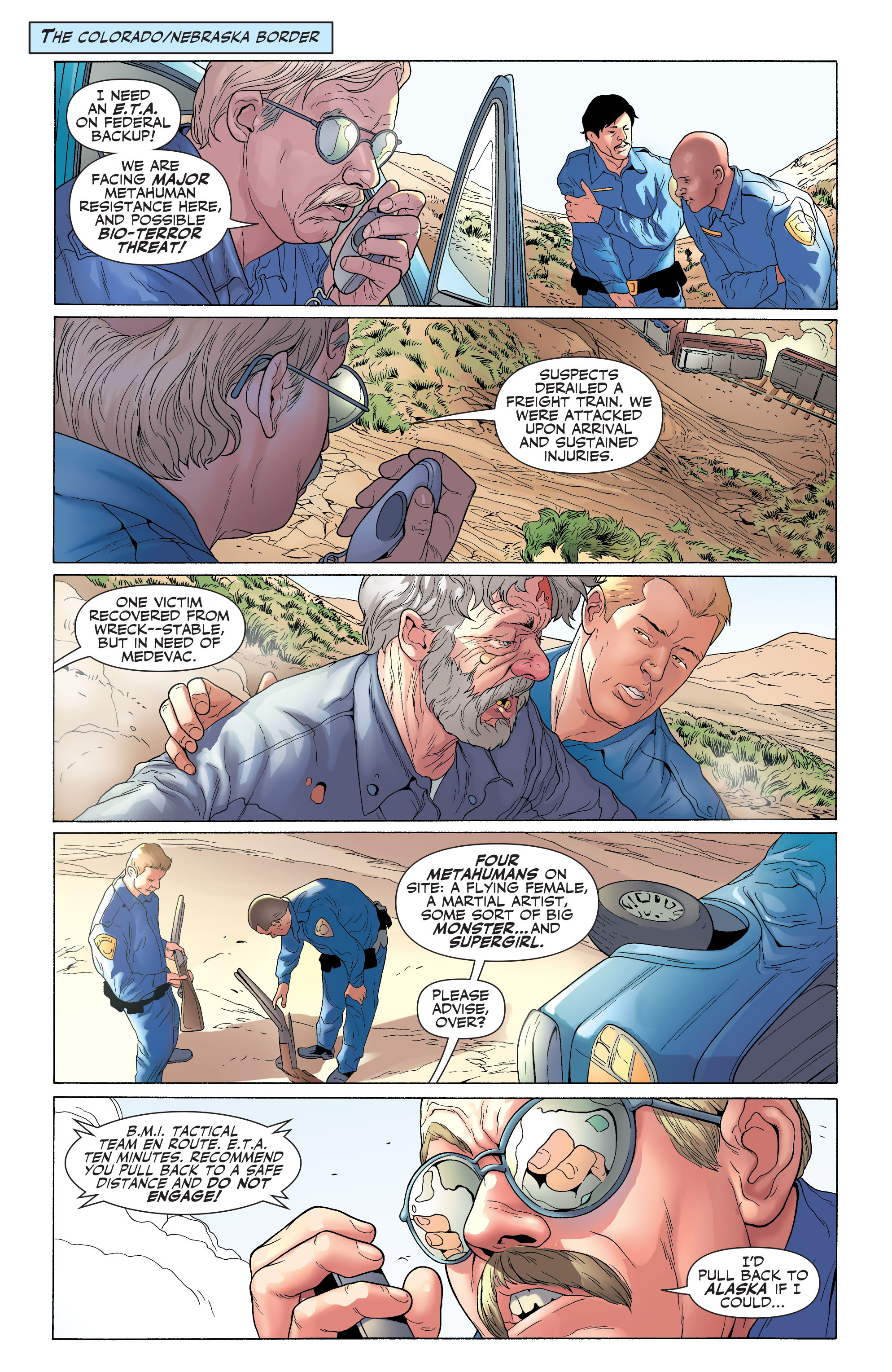 Read online Supergirl (2005) comic -  Issue #22 - 2