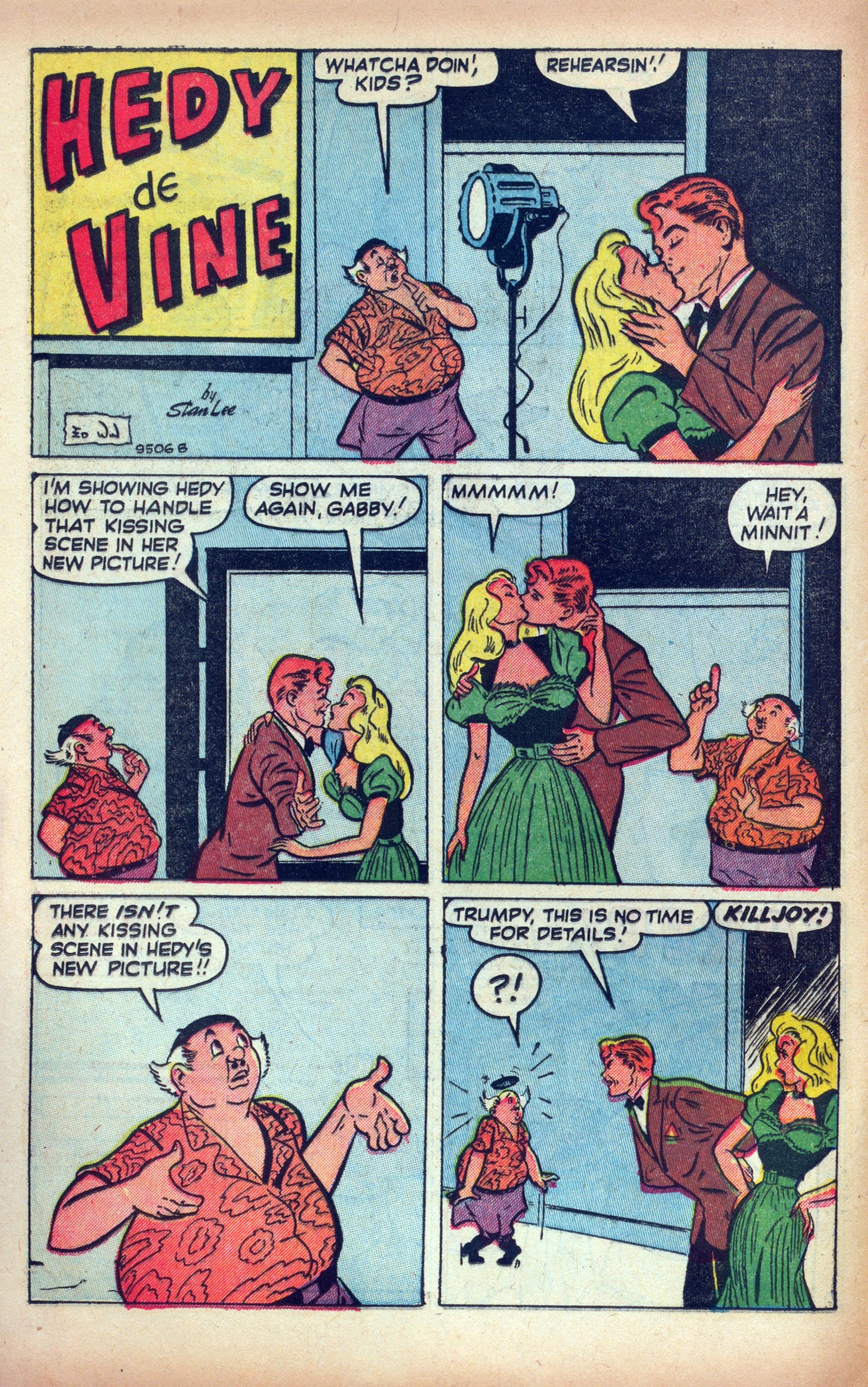 Read online Hedy Of Hollywood Comics comic -  Issue #47 - 14