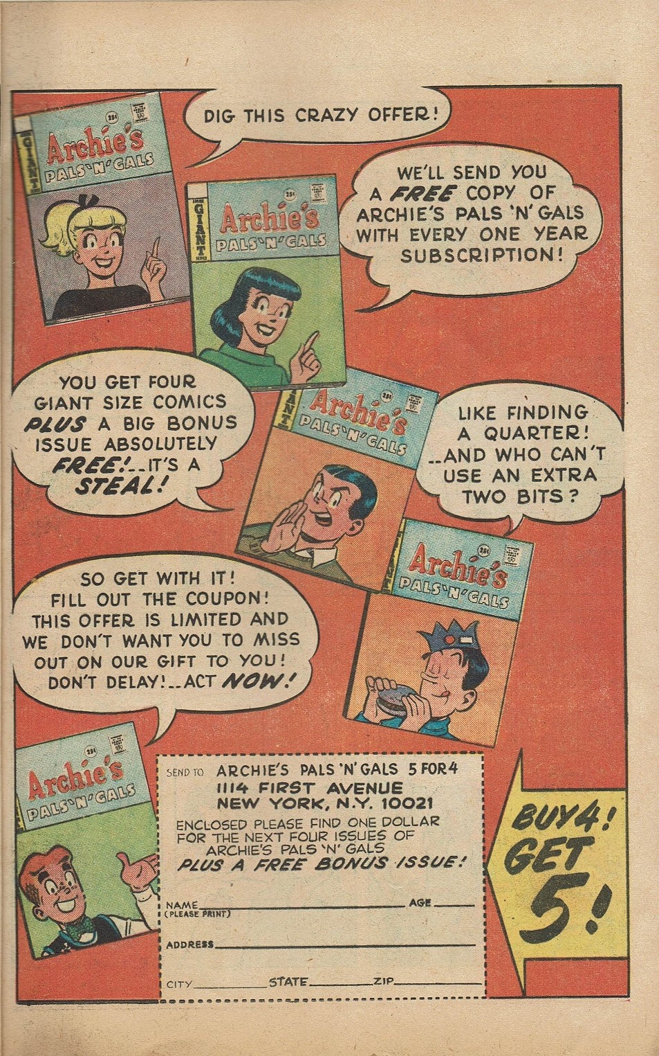 Read online Archie's Pals 'N' Gals (1952) comic -  Issue #41 - 17