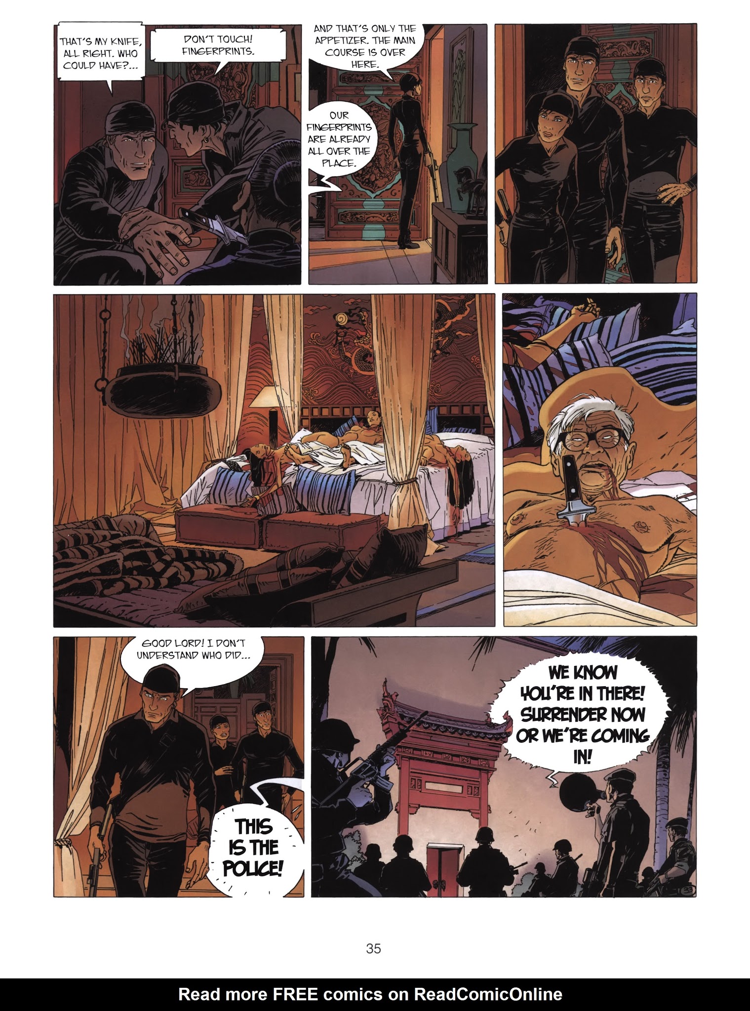 Read online Largo Winch comic -  Issue #12 - 37