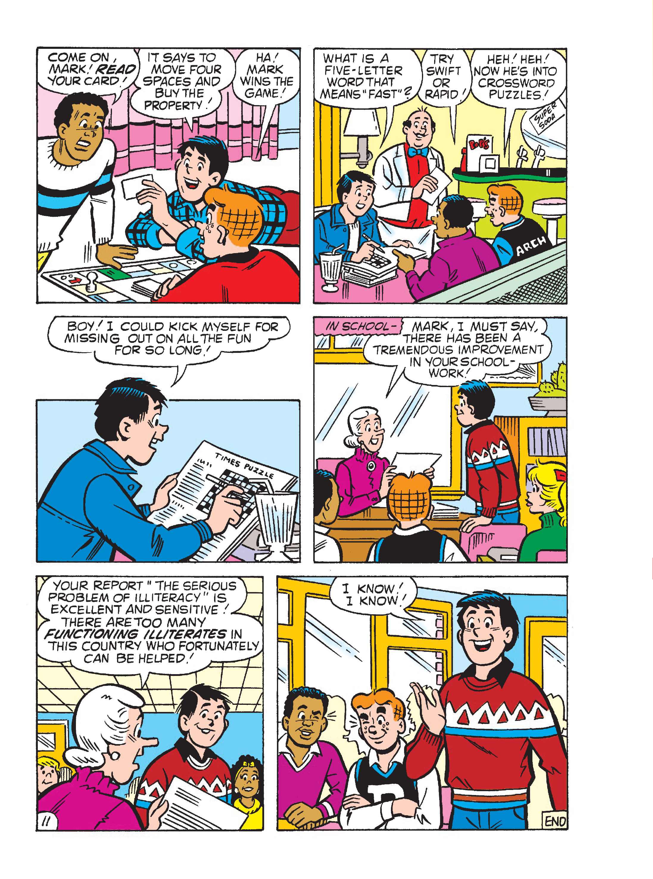 Read online Archie And Me Comics Digest comic -  Issue #22 - 182