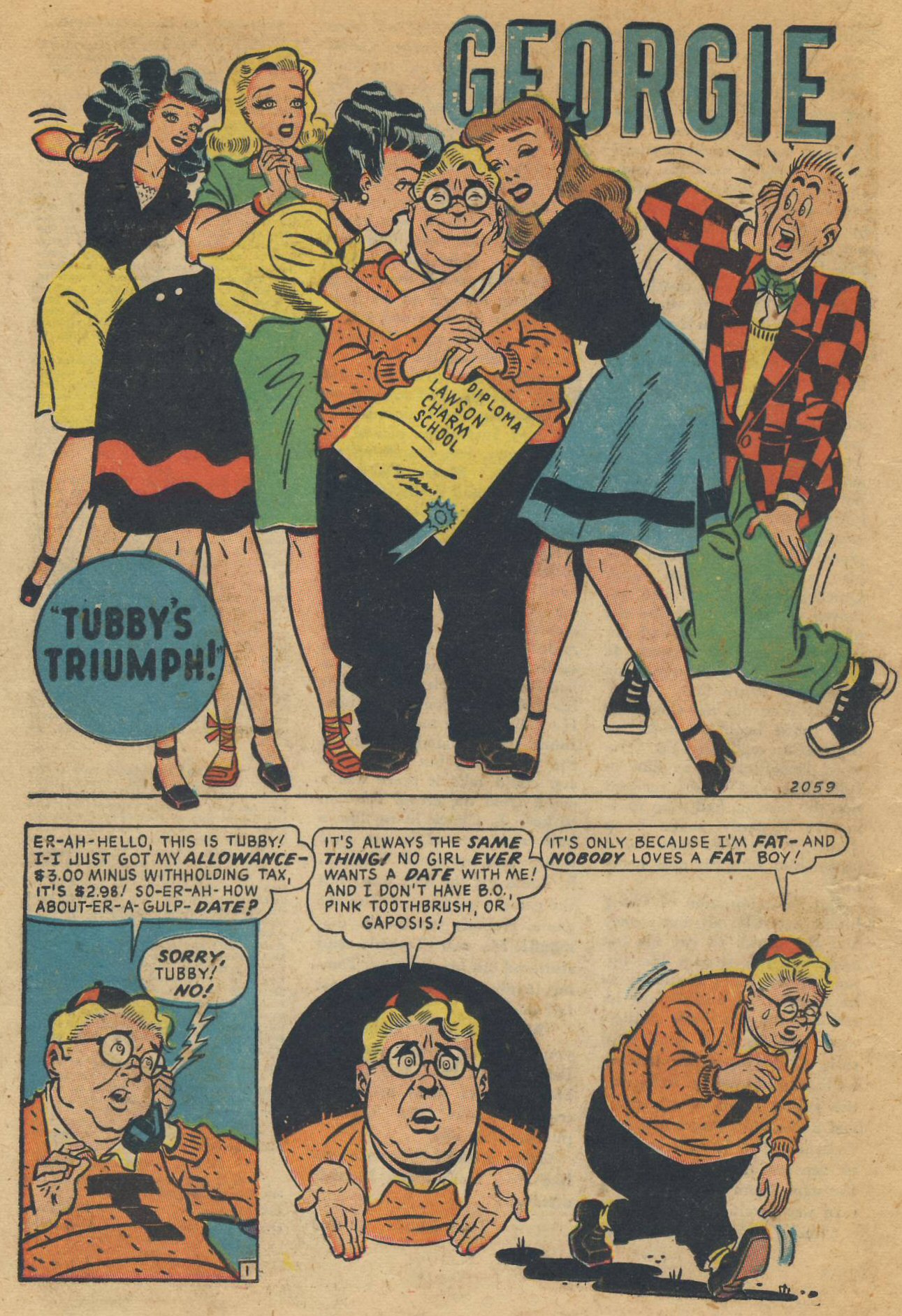 Read online Georgie Comics (1945) comic -  Issue #15 - 24
