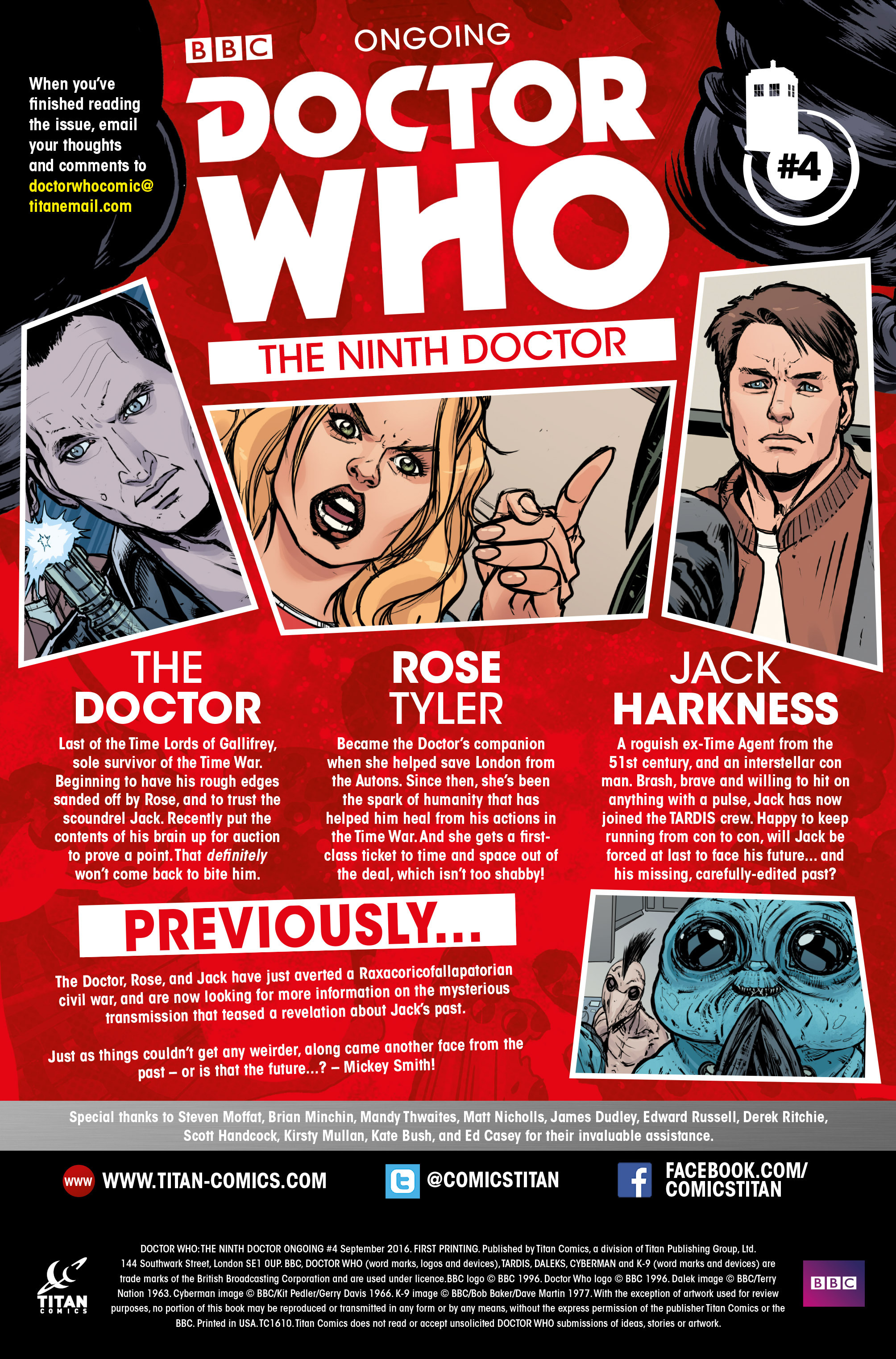 Read online Doctor Who: The Ninth Doctor (2016) comic -  Issue #4 - 5