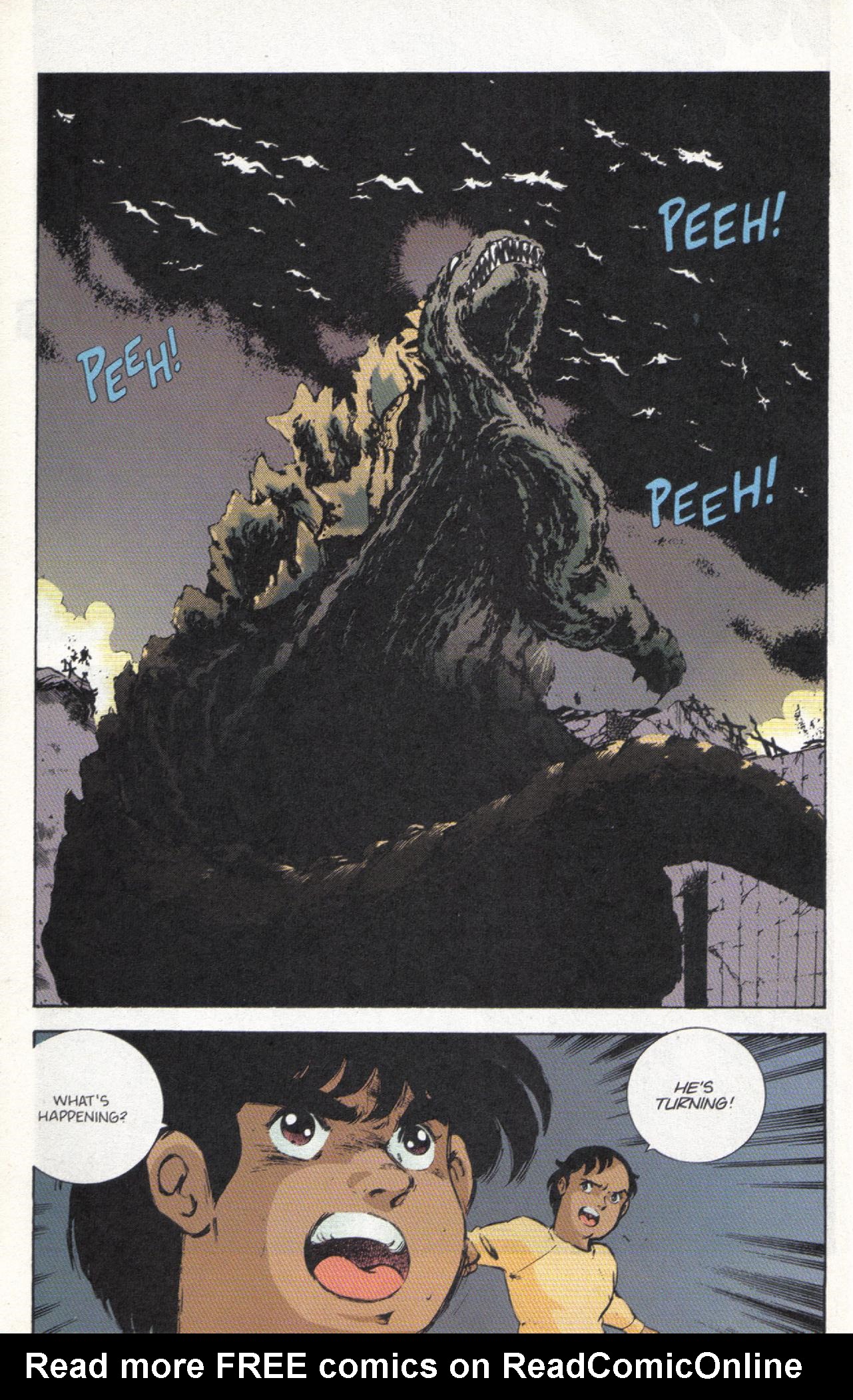 Read online Dark Horse Classics: Terror of Godzilla comic -  Issue #2 - 28