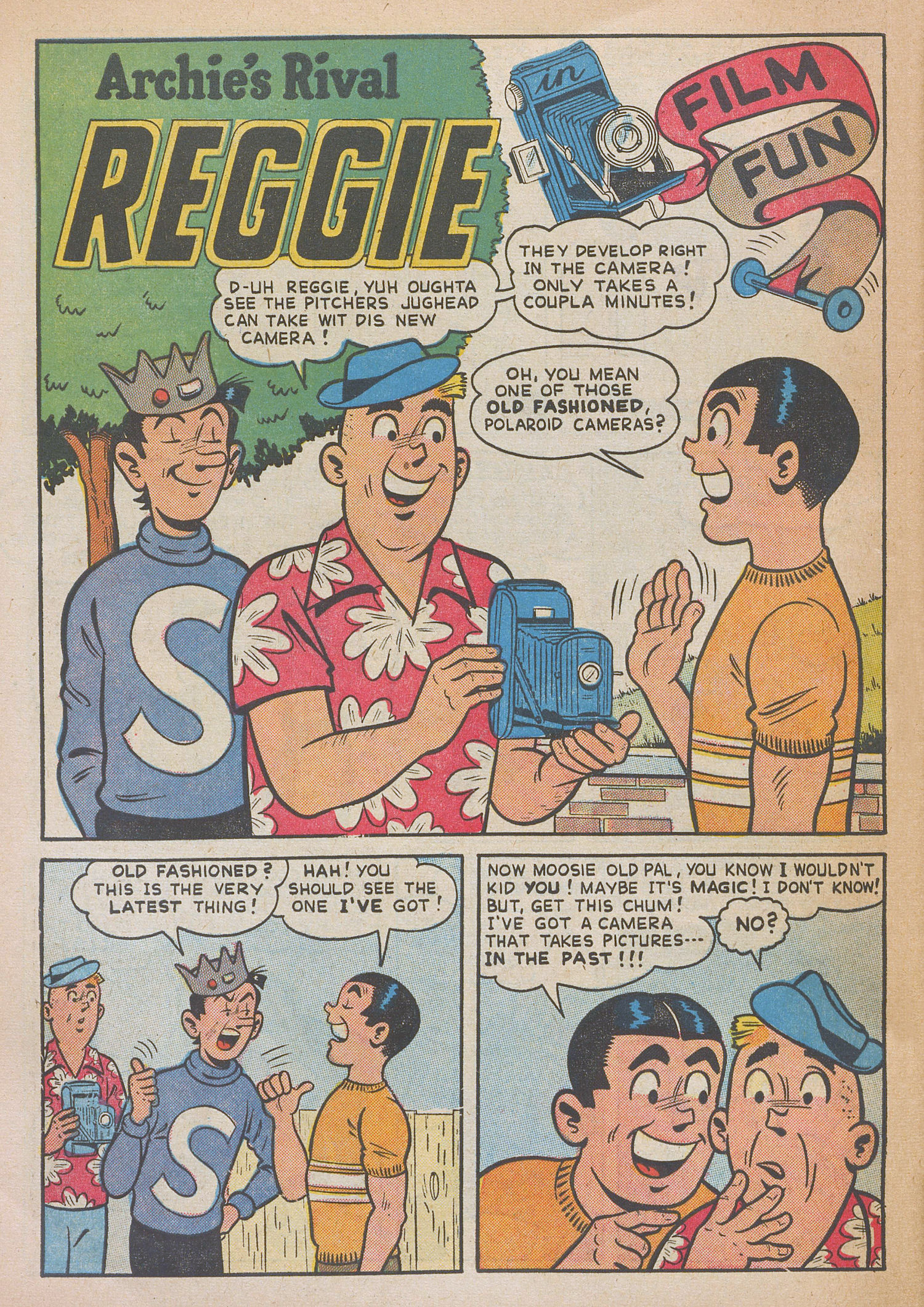 Read online Archie's Rival Reggie comic -  Issue #13 - 28