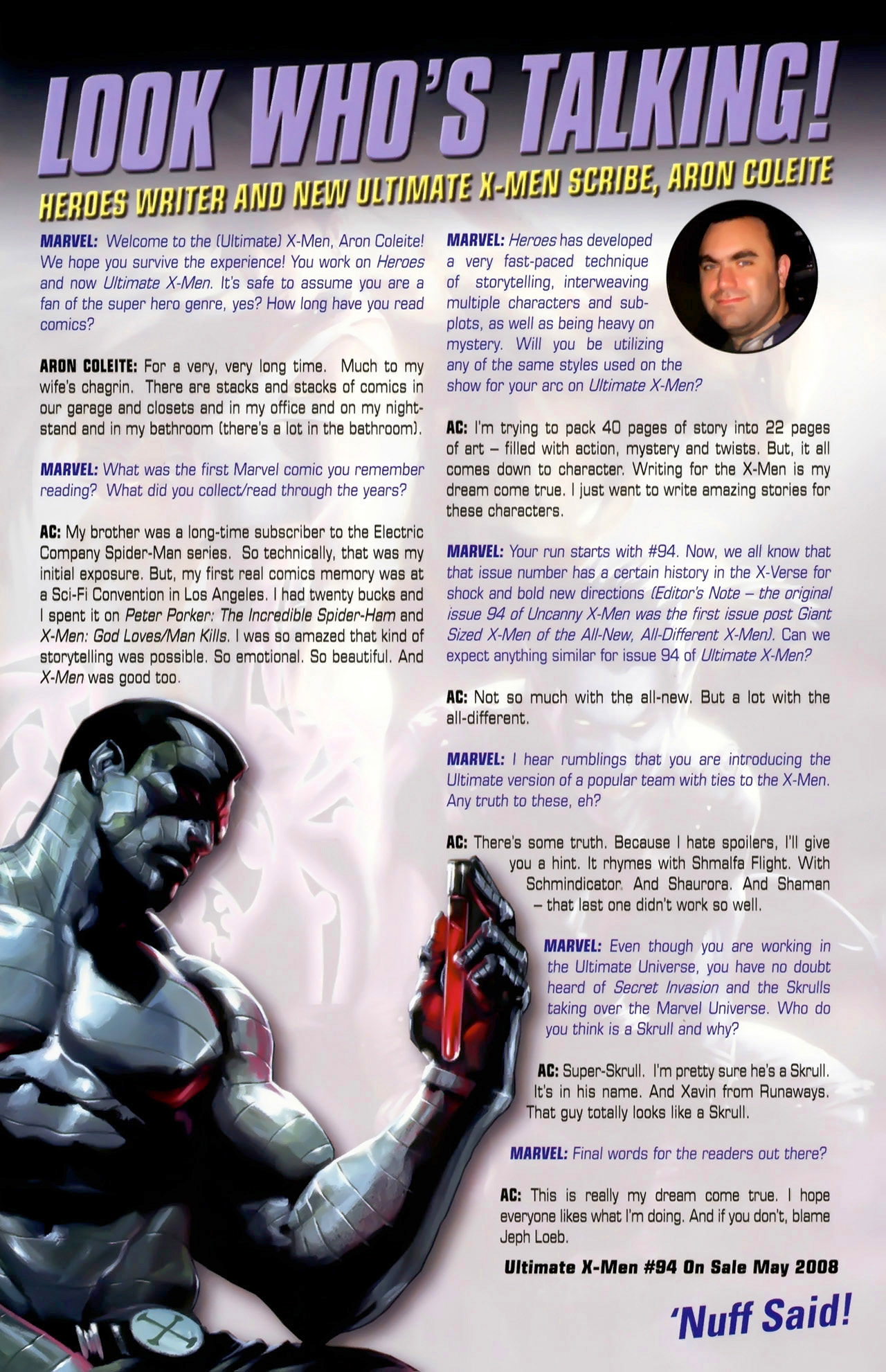 Read online X-Men: Divided We Stand comic -  Issue #2 - 42