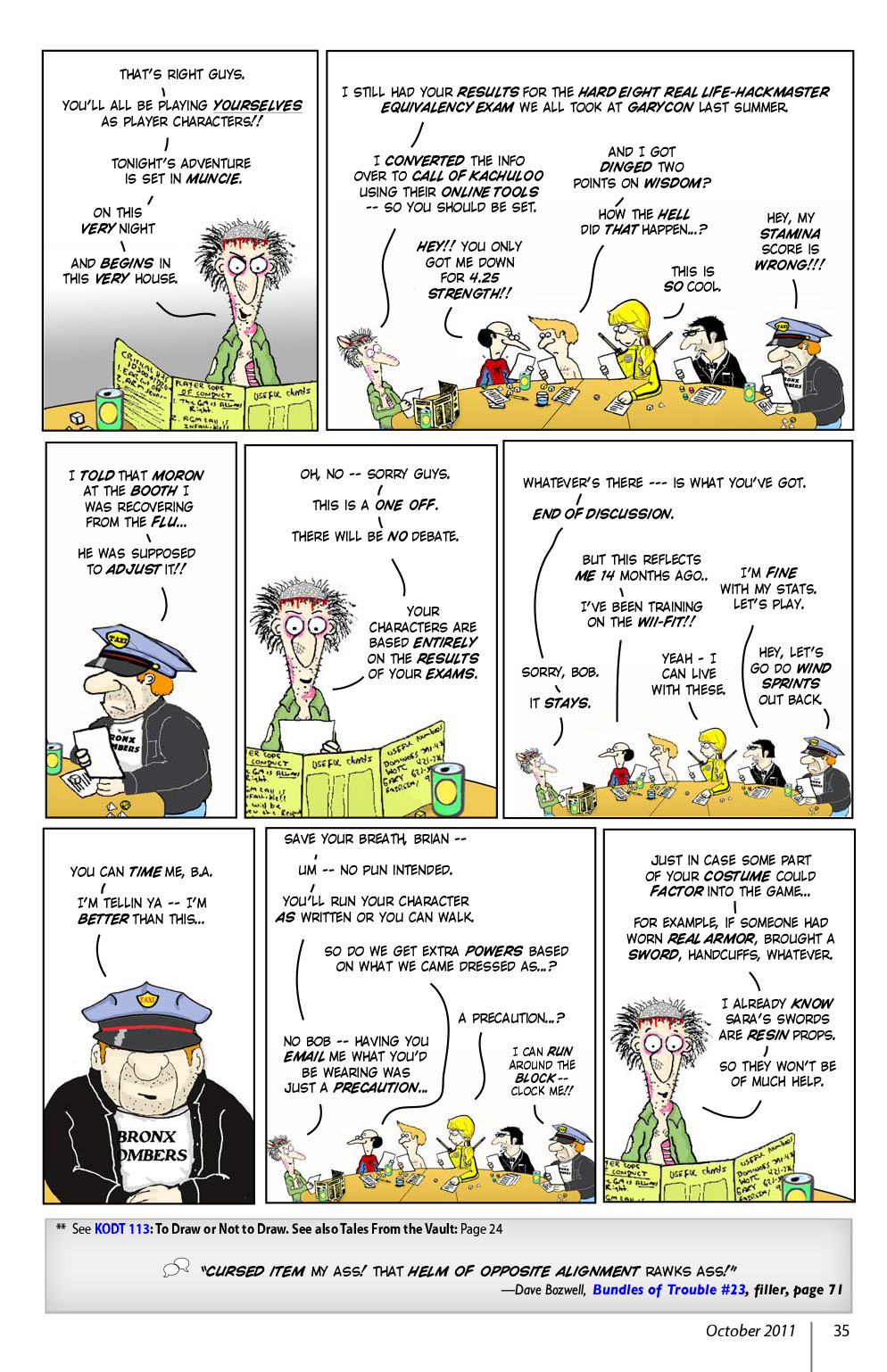 Read online Knights of the Dinner Table comic -  Issue #180 - 37