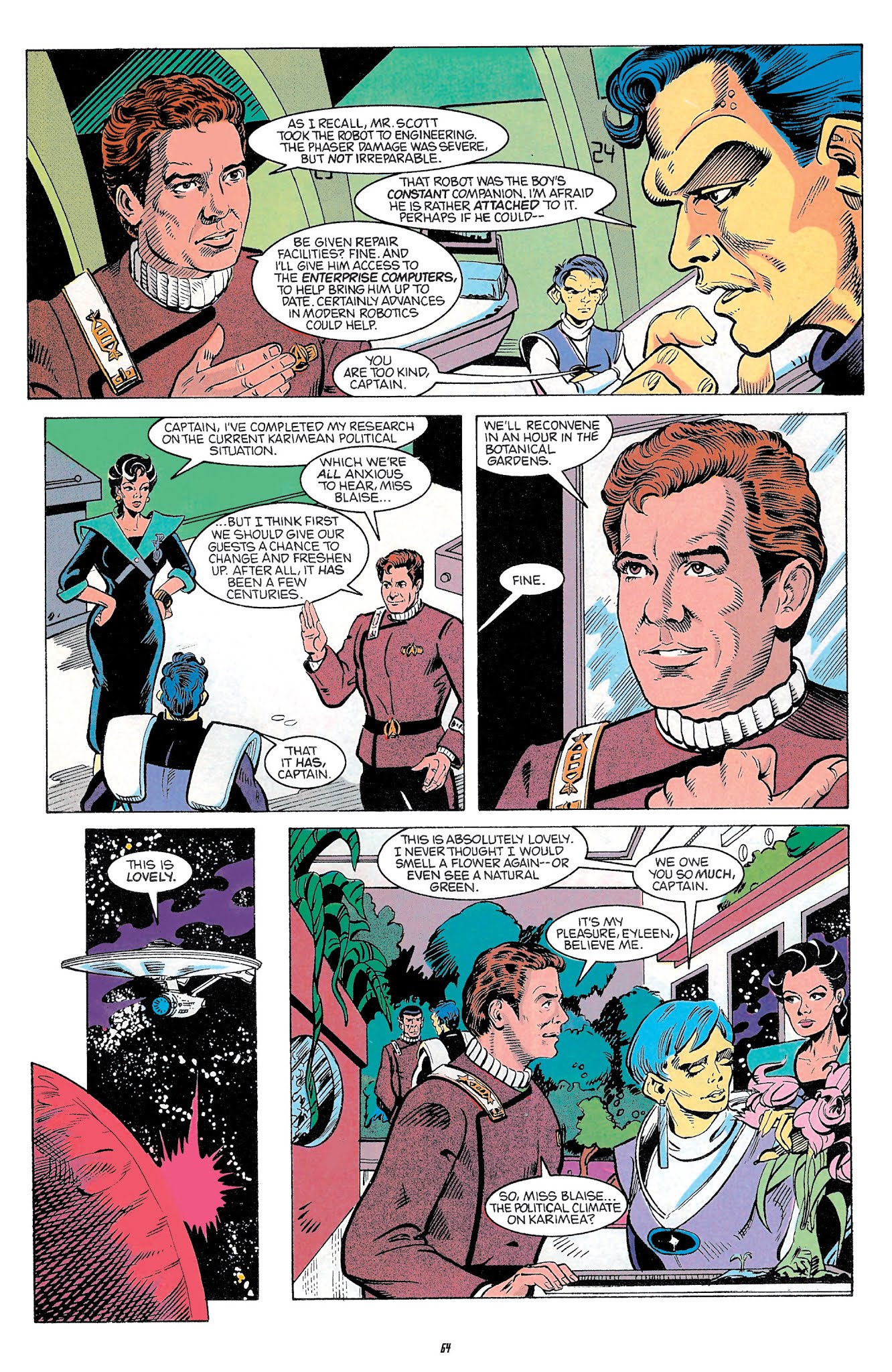 Read online Star Trek Archives comic -  Issue # TPB 1 (Part 1) - 64