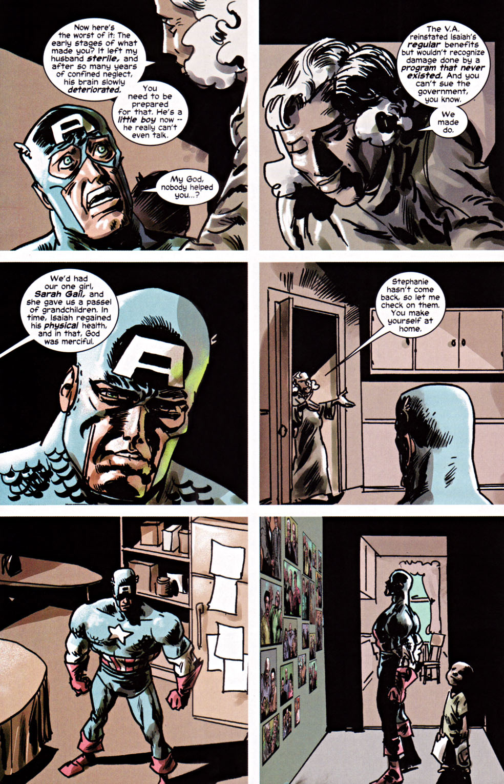 Read online Truth: Red, White & Black comic -  Issue #7 - 17