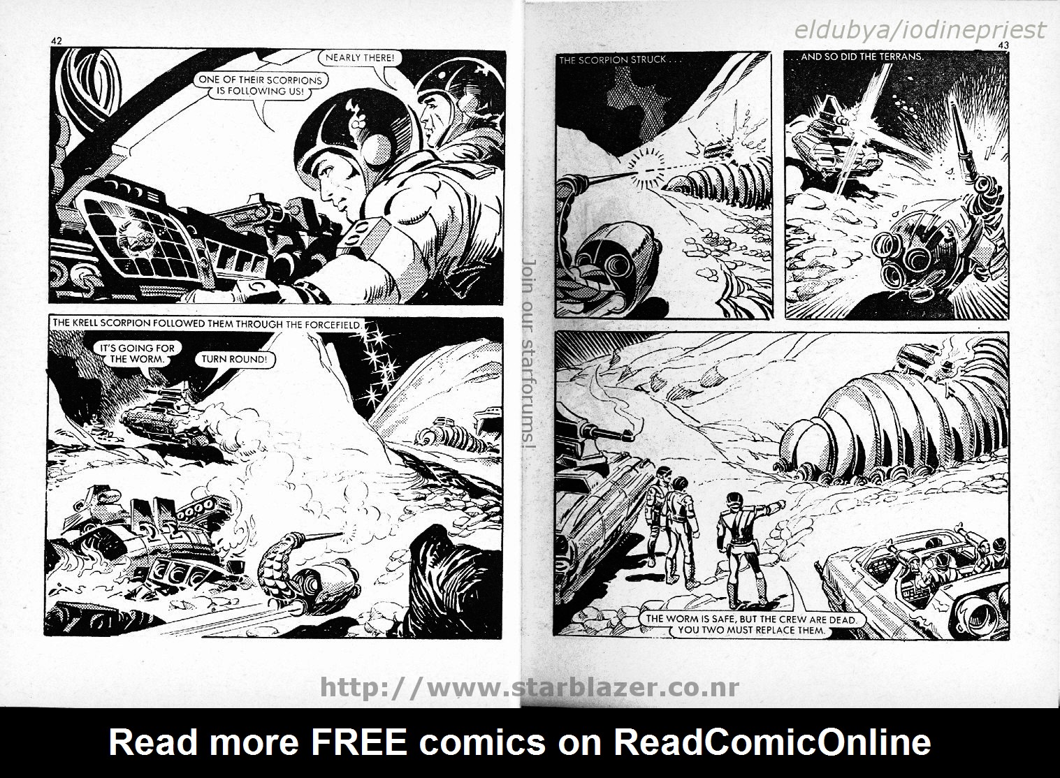 Read online Starblazer comic -  Issue #131 - 23