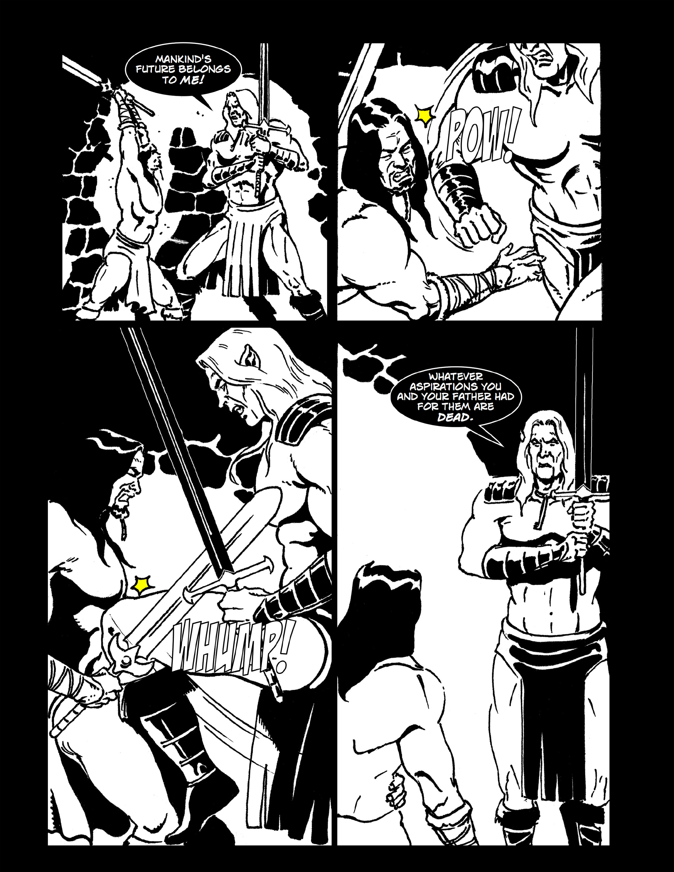 Read online Jesus Christ Demon Slayer comic -  Issue #3 - 17
