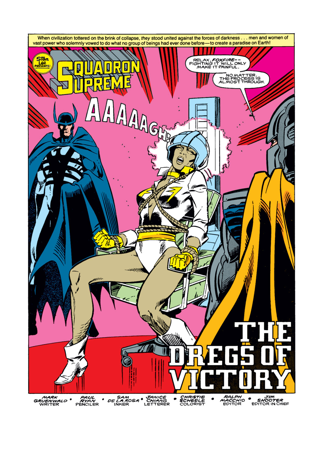 Read online Squadron Supreme (1985) comic -  Issue #12 - 2