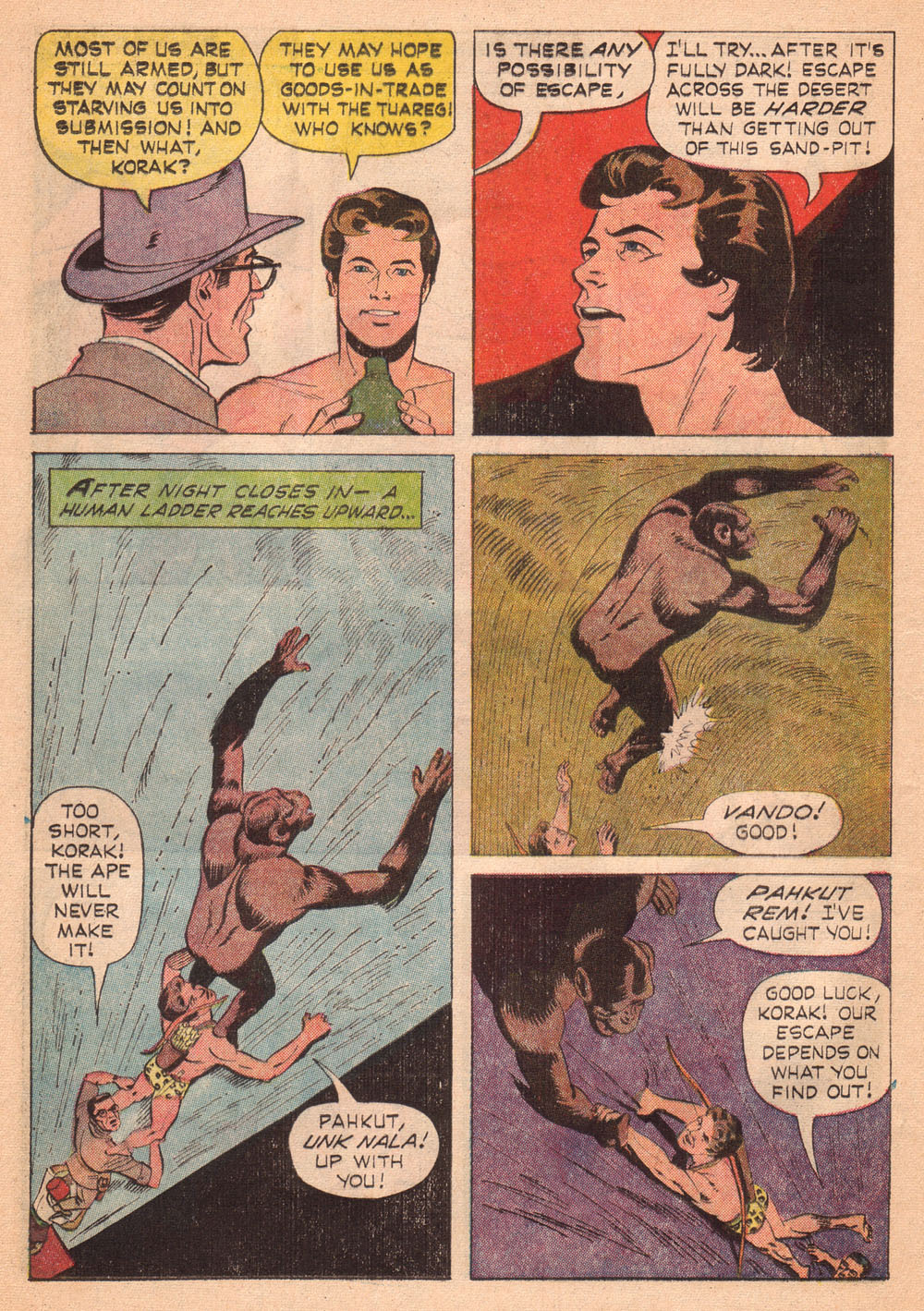 Read online Korak, Son of Tarzan (1964) comic -  Issue #9 - 12