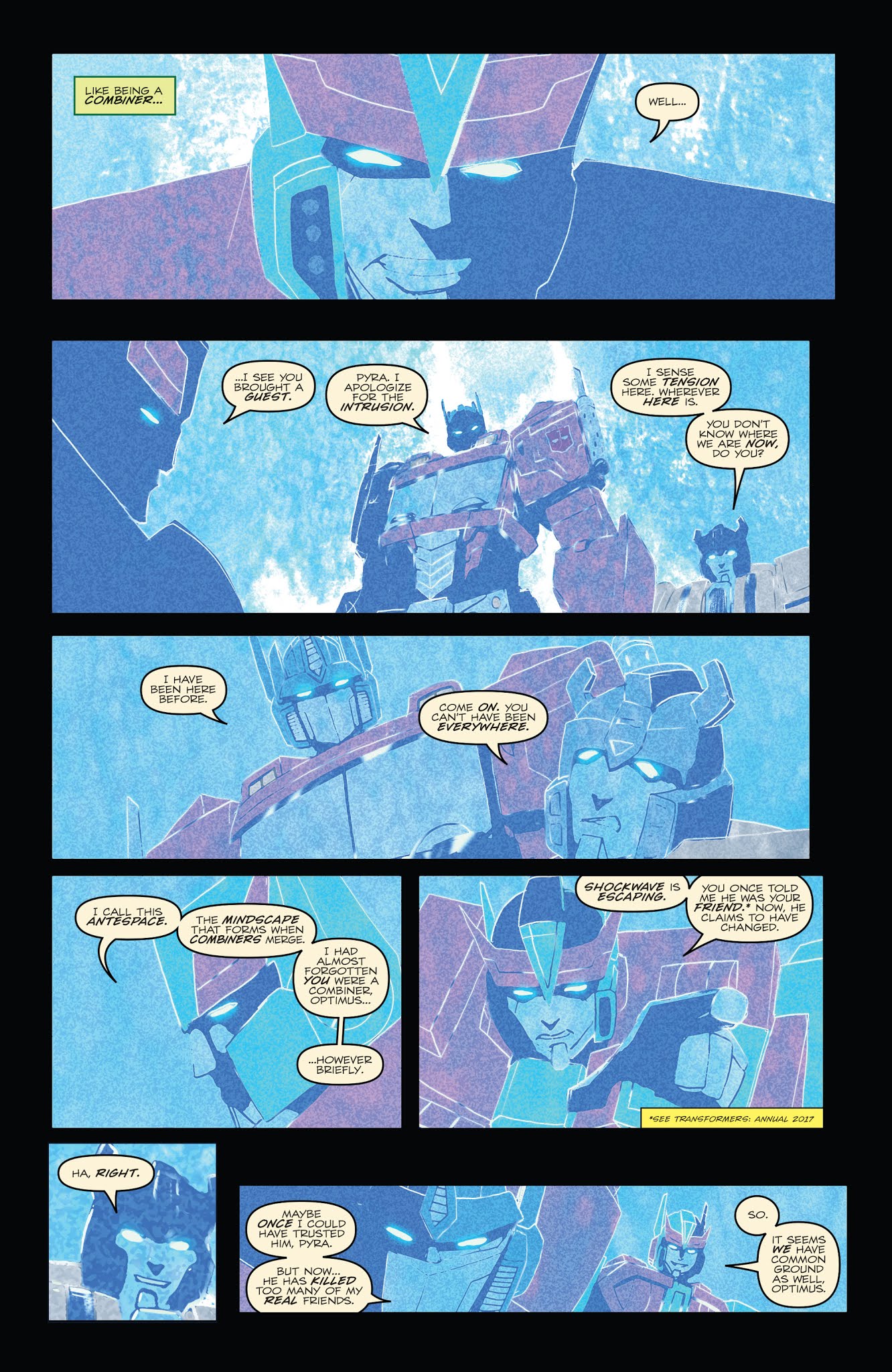 Read online Optimus Prime comic -  Issue #21 - 19