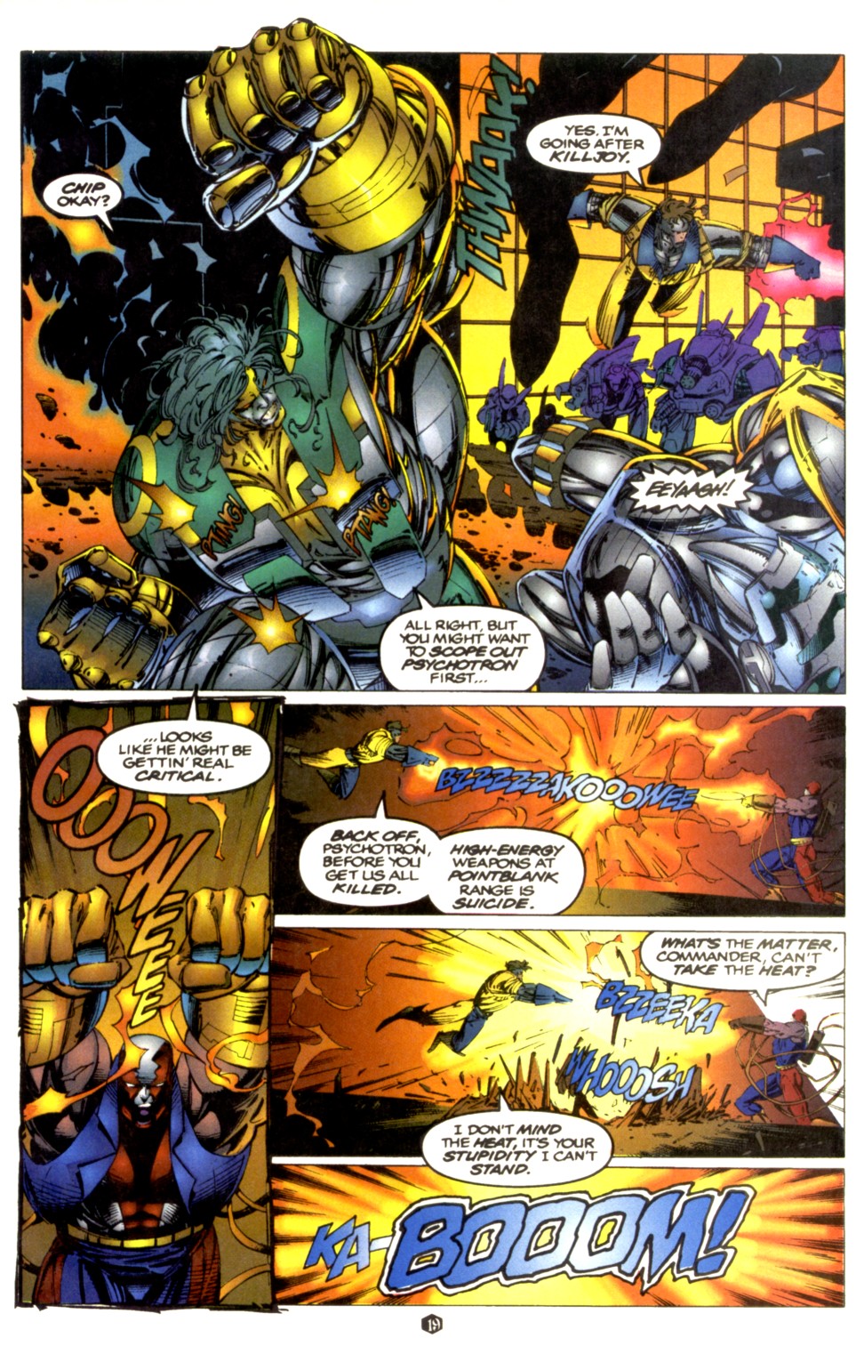 Read online Cyberforce (1992) comic -  Issue #4 - 18