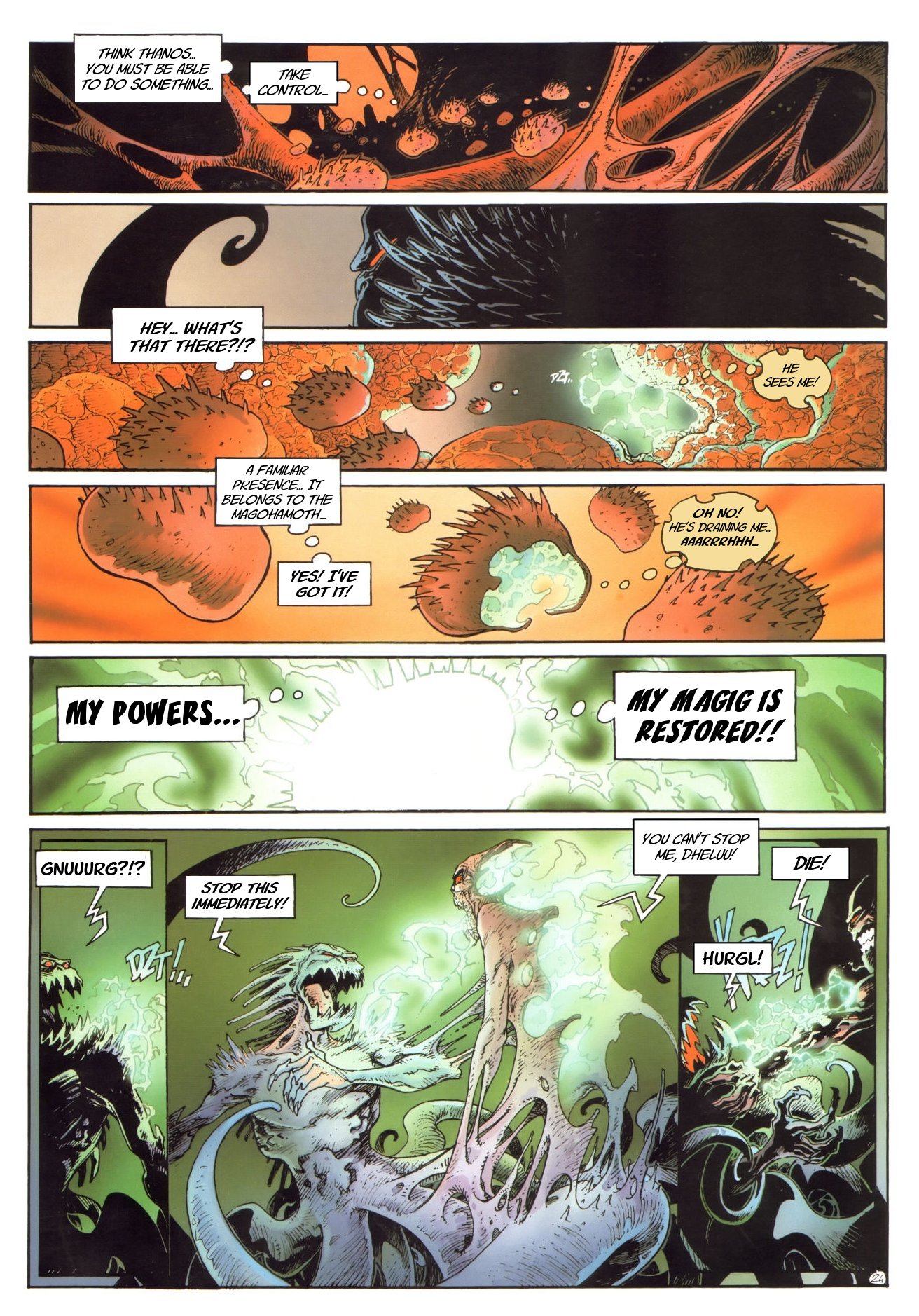 Read online Lanfeust Of The Stars comic -  Issue #8 - 28