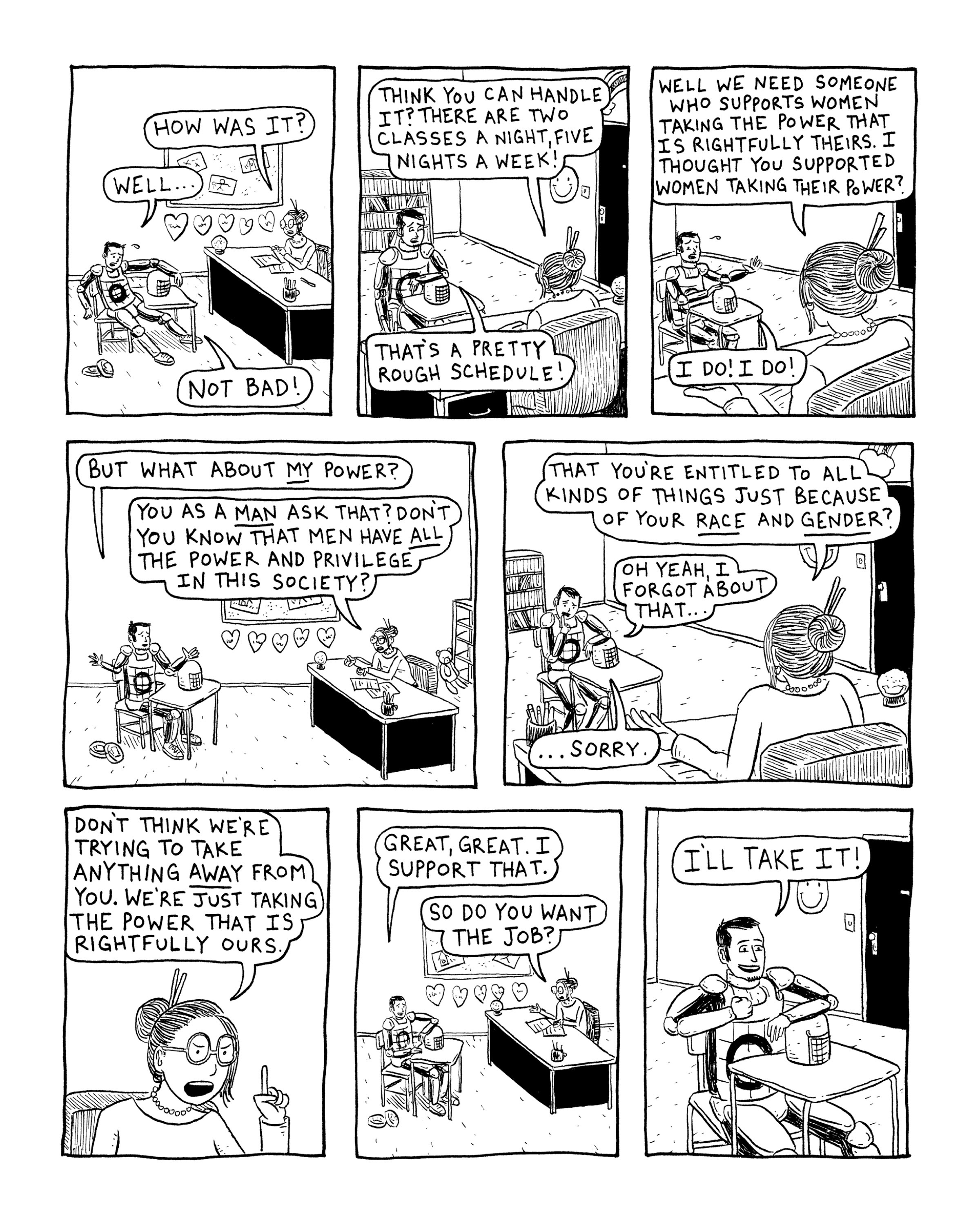 Read online The Big Feminist BUT: Comics About Women comic -  Issue # TPB (Part 1) - 29