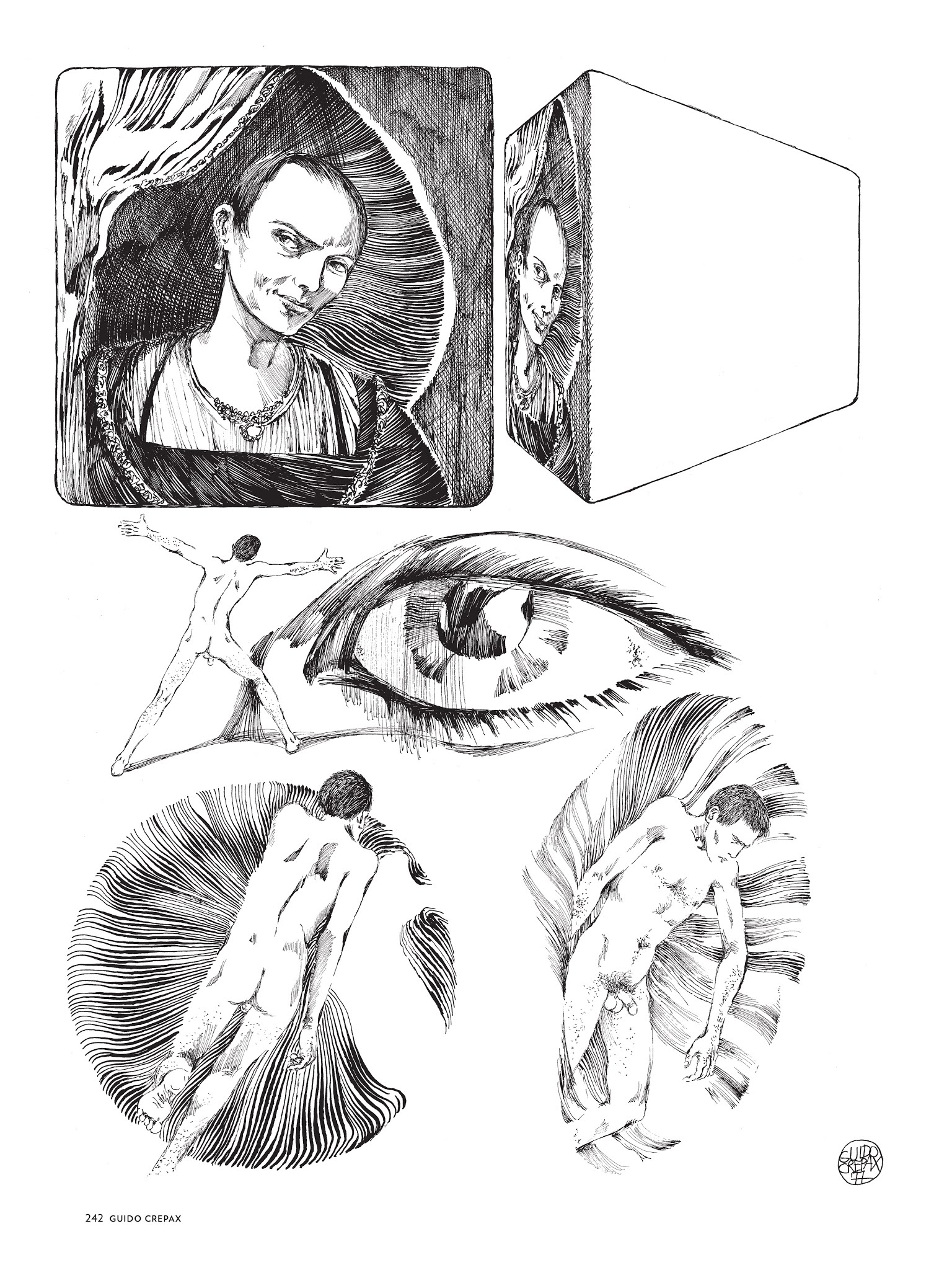 Read online The Complete Crepax comic -  Issue # TPB 3 - 231