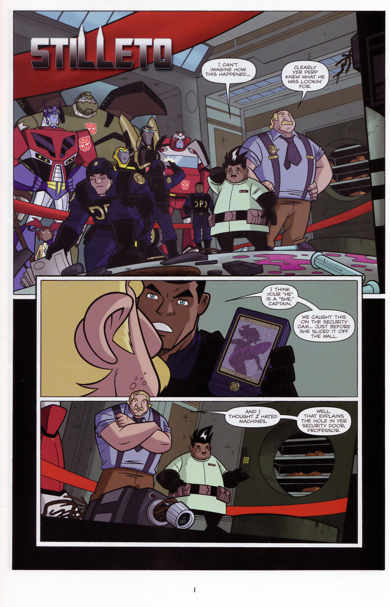 Read online Transformers Animated: The Arrival comic -  Issue #3 - 3