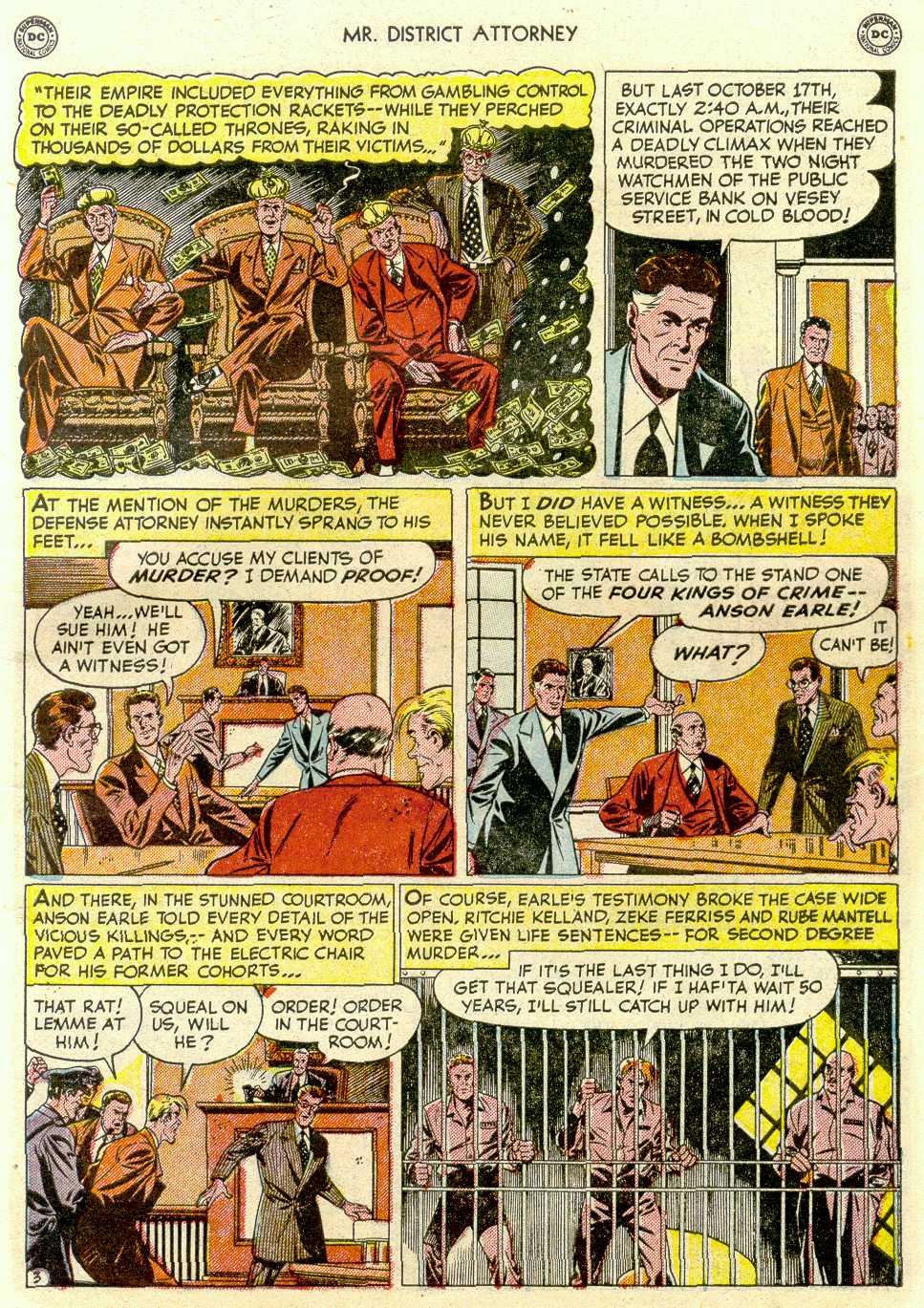 Read online Mr. District Attorney comic -  Issue #19 - 5