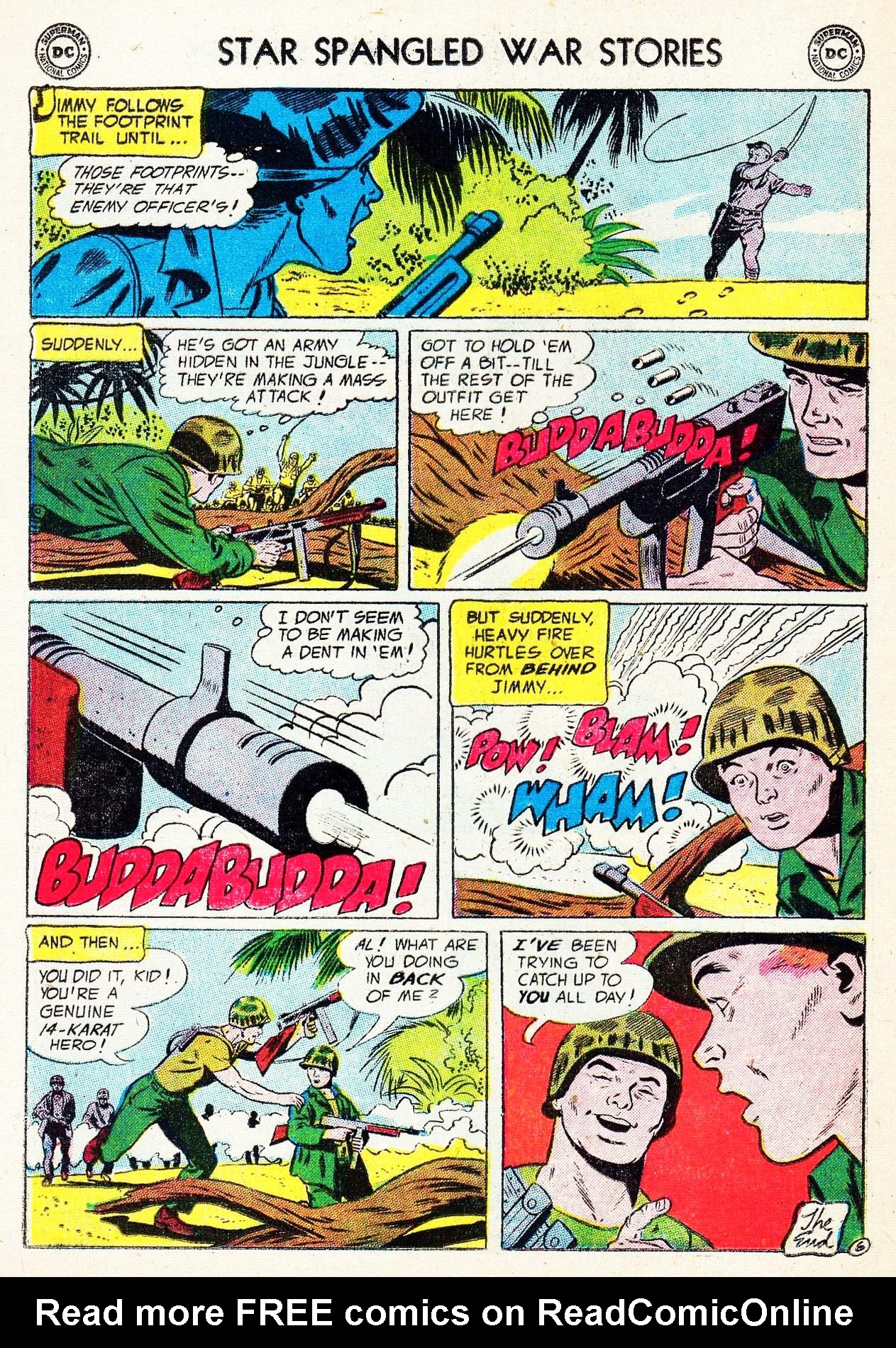 Read online Star Spangled War Stories (1952) comic -  Issue #40 - 24