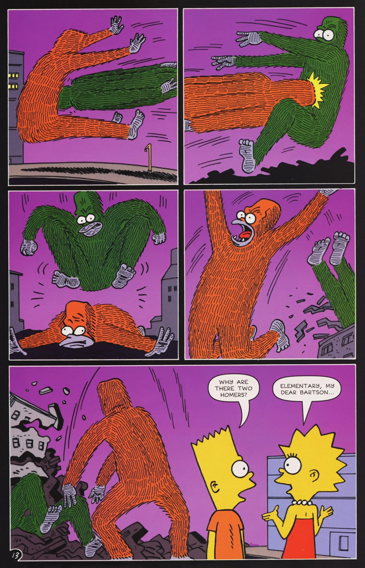 Read online Treehouse of Horror comic -  Issue #14 - 48