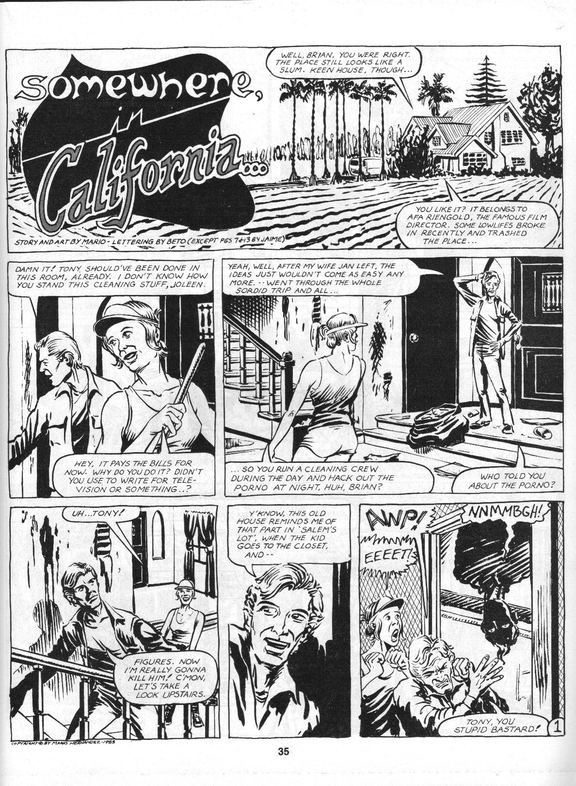 Read online Love and Rockets (1982) comic -  Issue #3 - 37