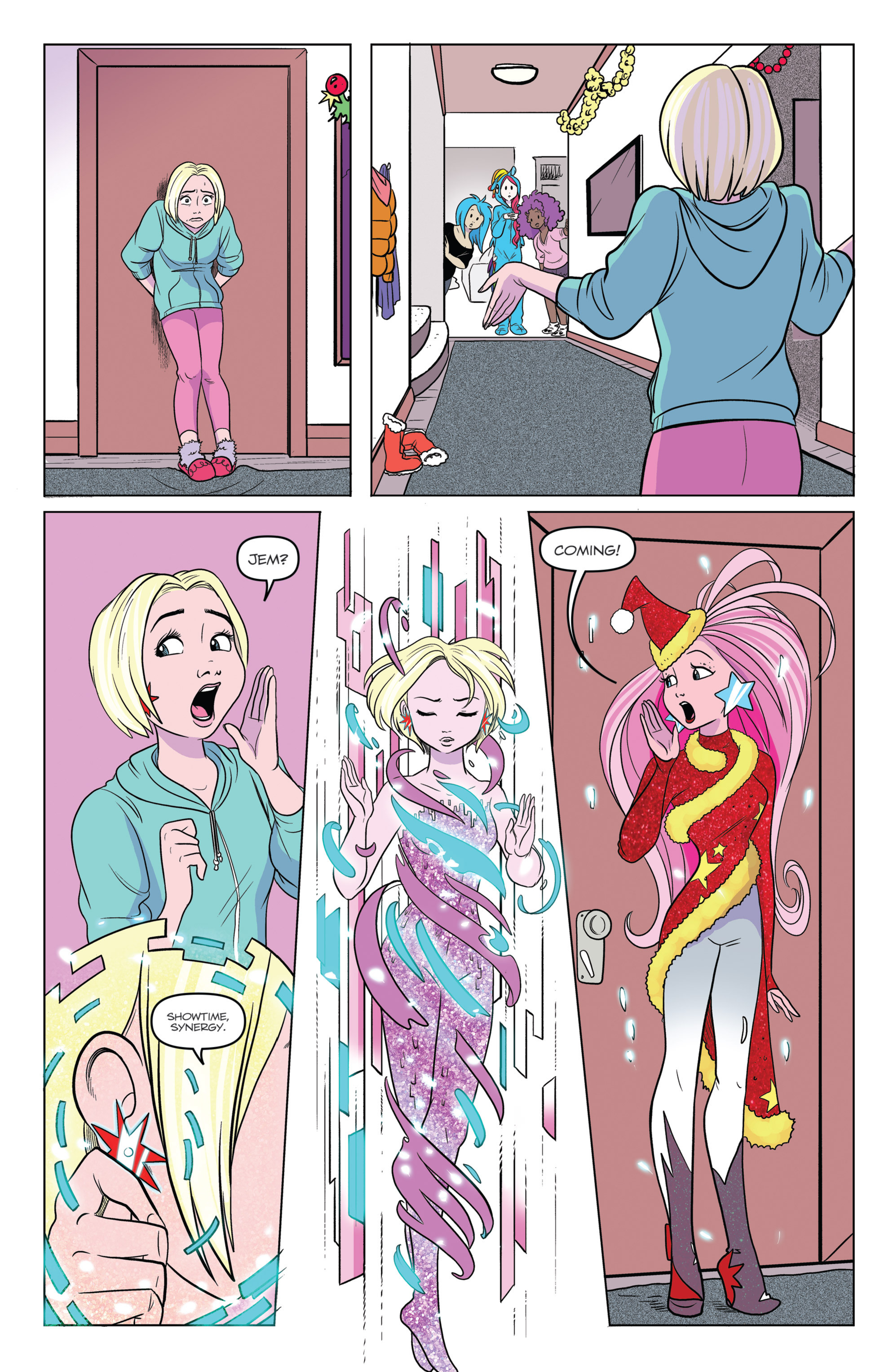 Read online Jem and The Holograms comic -  Issue # _Special - Holiday Special - 22