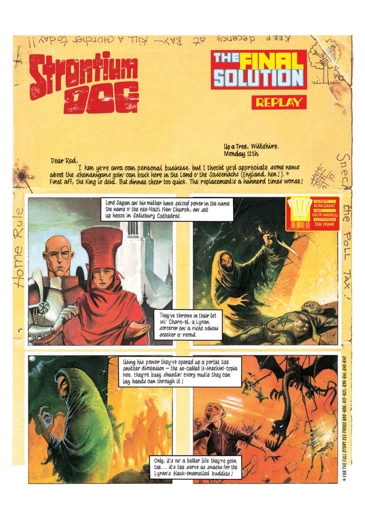 Read online Strontium Dog: Search/Destroy Agency Files comic -  Issue # TPB 5 - 129