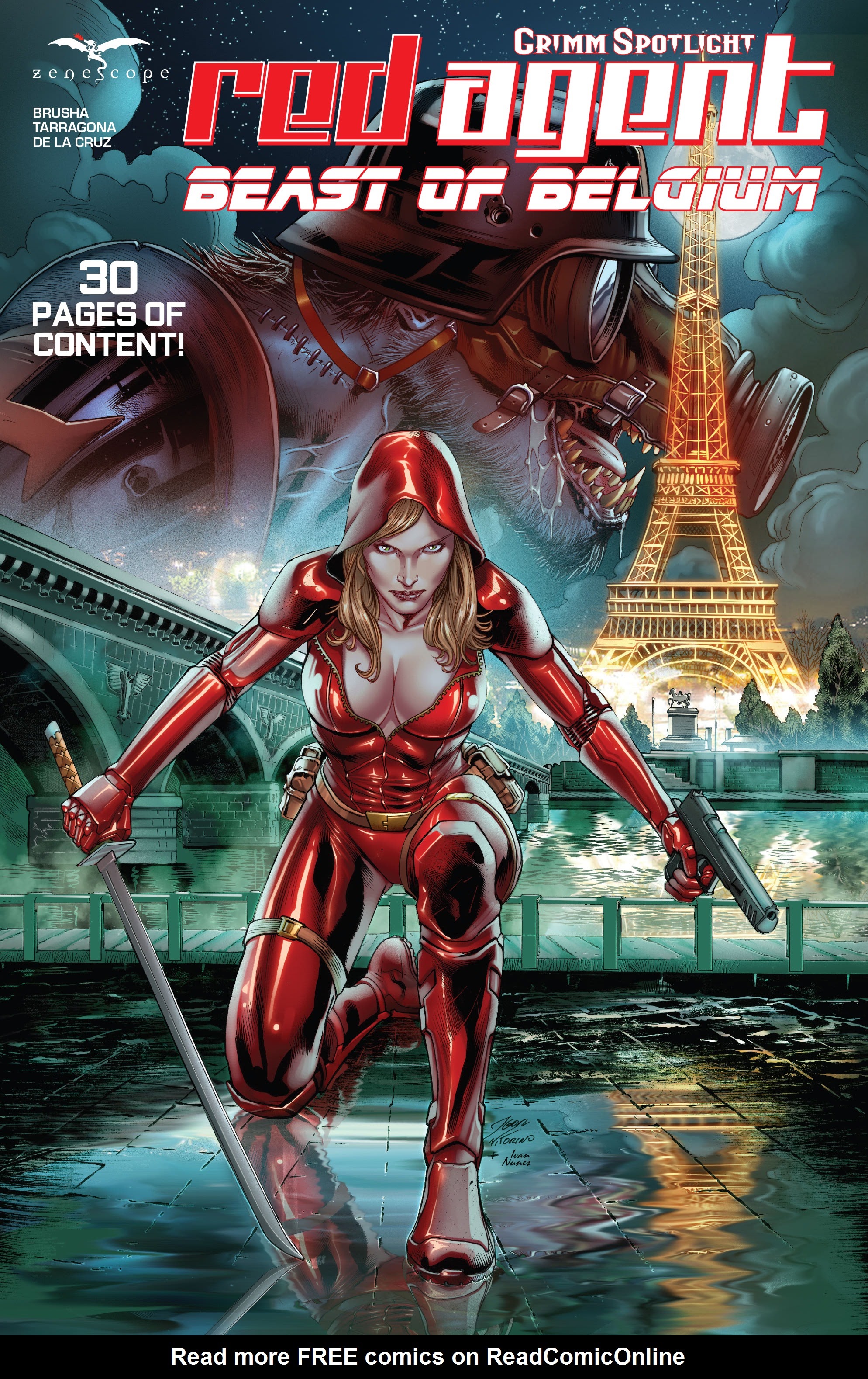 Read online Grimm Spotlight: Red Agent - Beast of Belgium comic -  Issue # Full - 1