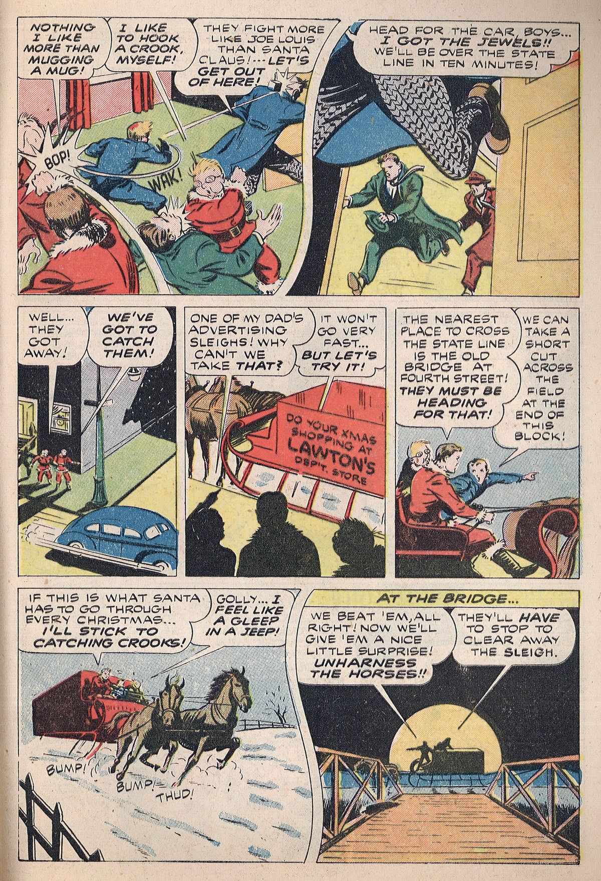 Read online Exciting Comics comic -  Issue #38 - 39