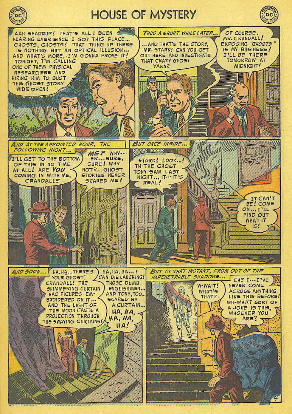 Read online House of Mystery (1951) comic -  Issue #23 - 23