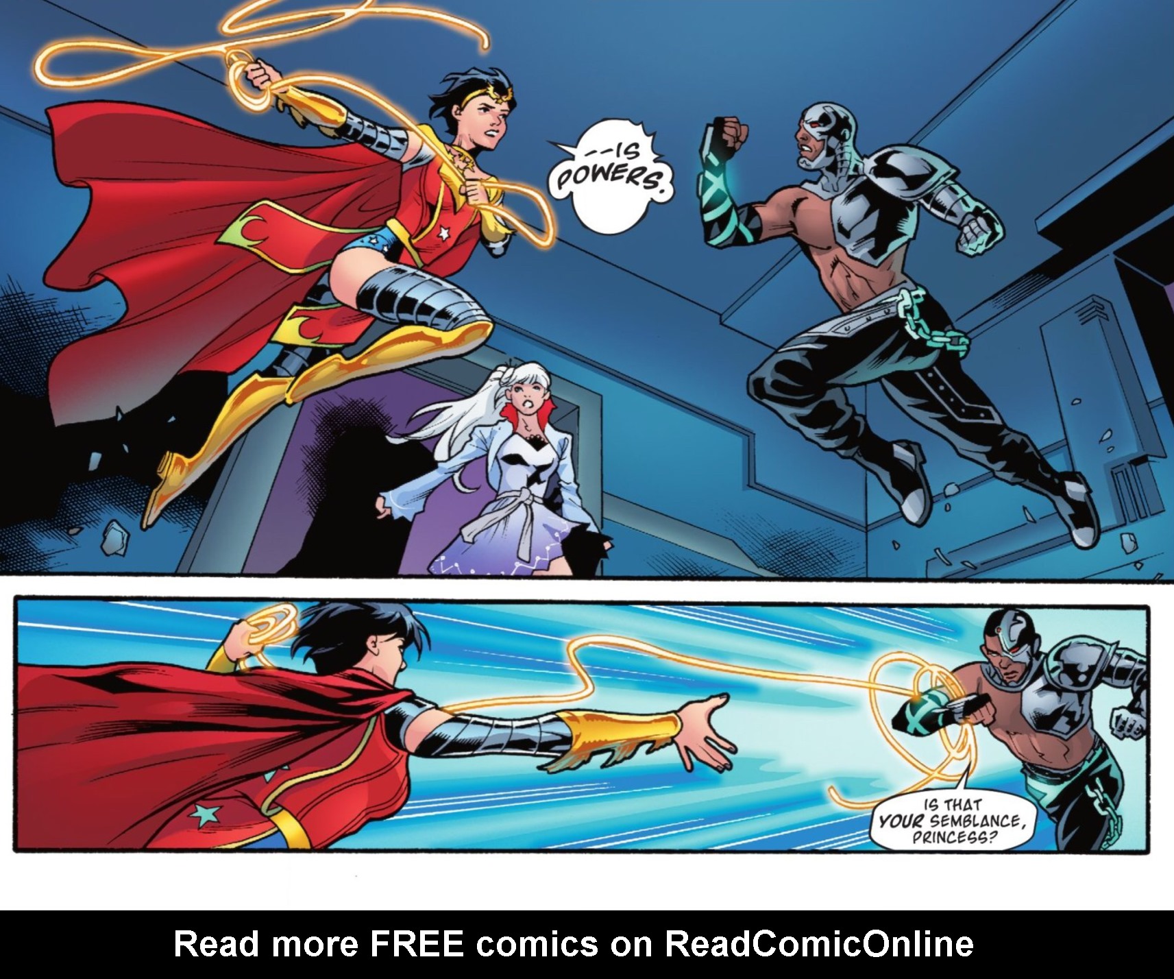 Read online RWBY/Justice League comic -  Issue #6 - 11