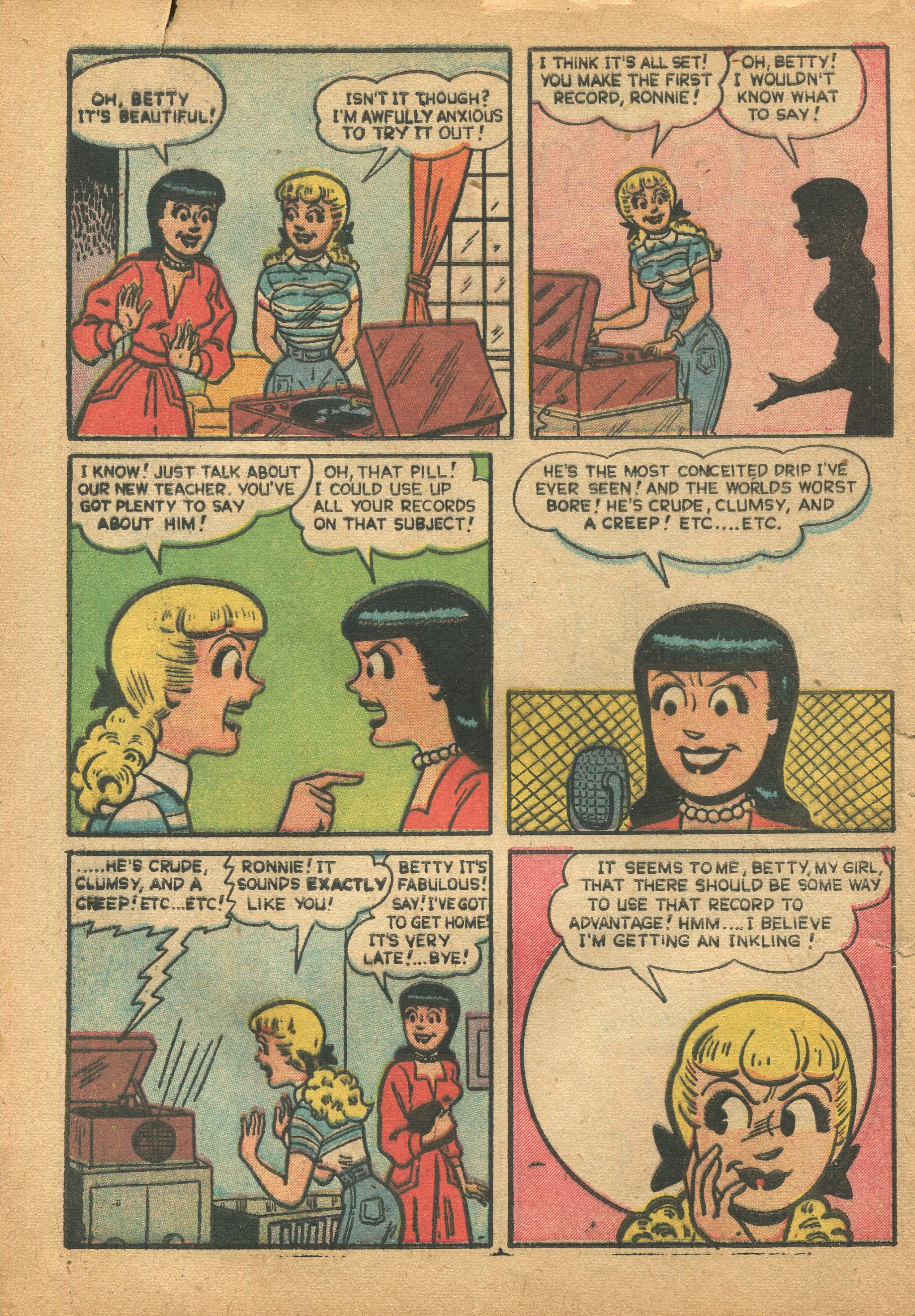 Read online Archie's Girls Betty and Veronica comic -  Issue #6 - 4