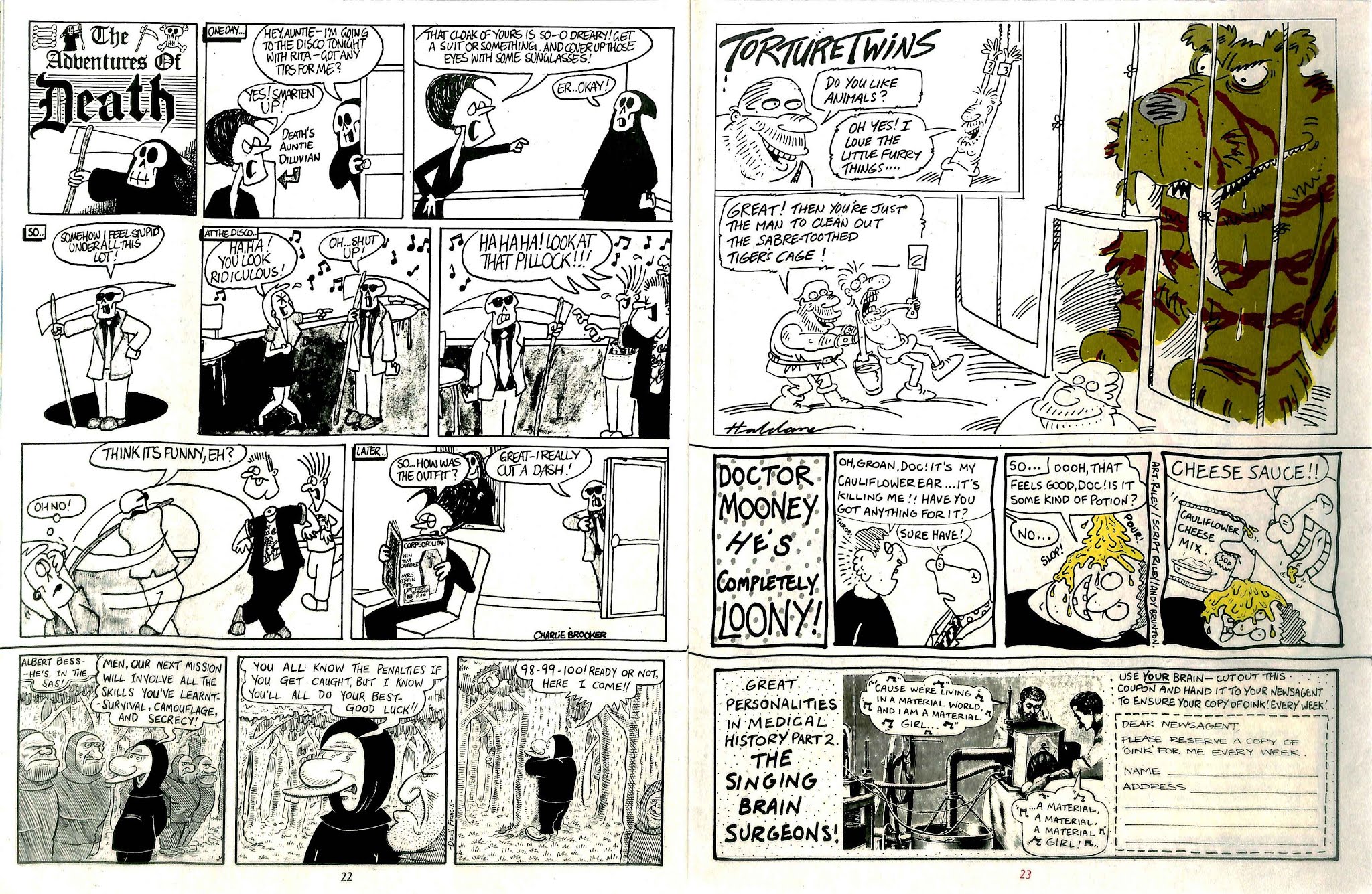 Read online Oink! comic -  Issue #59 - 1