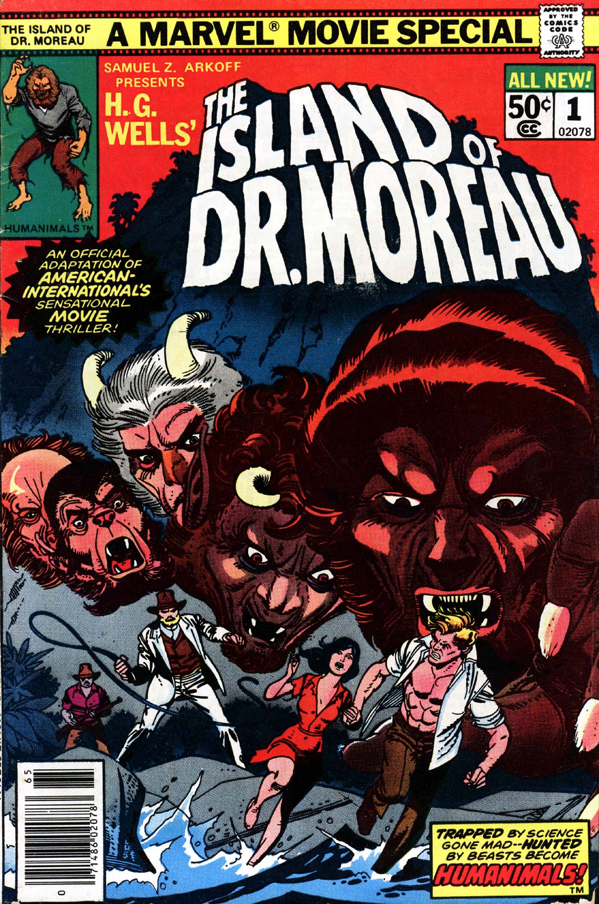 Read online The Island of Dr. Moreau (1977) comic -  Issue # Full - 1