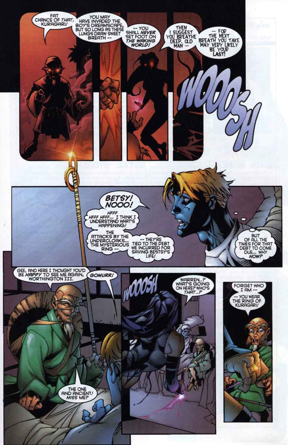 Read online Psylocke & Archangel Crimson Dawn comic -  Issue #2 - 22