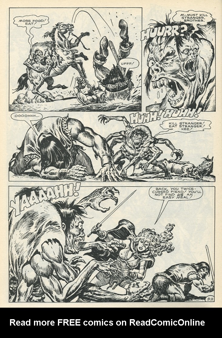 Read online The Savage Sword Of Conan comic -  Issue #144 - 38
