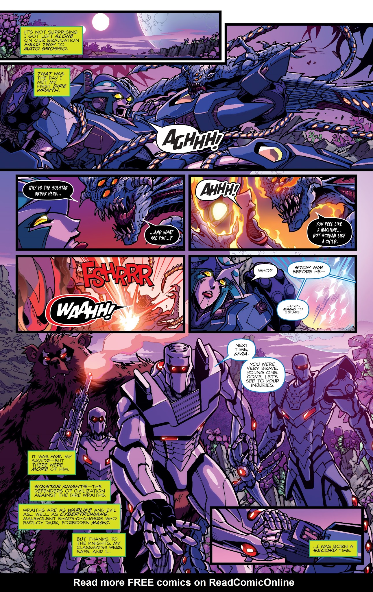 Read online ROM vs. Transformers: Shining Armor comic -  Issue # _TPB 1 - 14