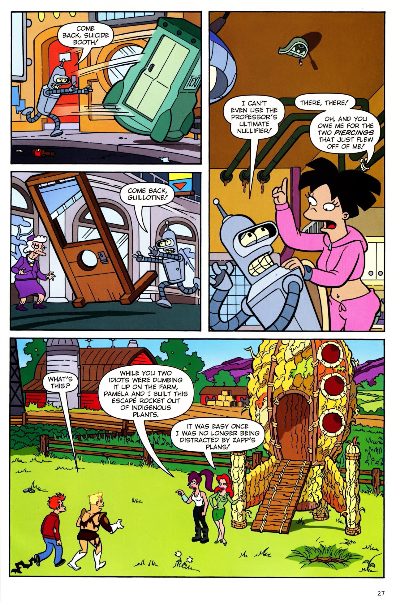 Read online Futurama Comics comic -  Issue #37 - 22