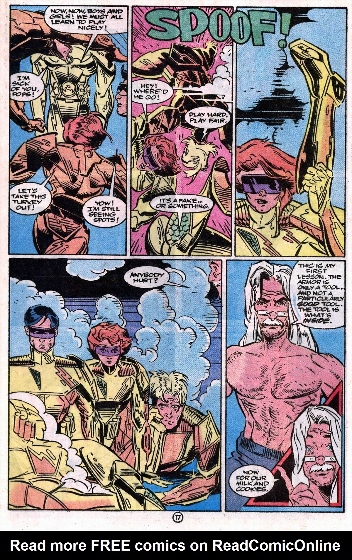 Read online The Web (1991) comic -  Issue #2 - 18