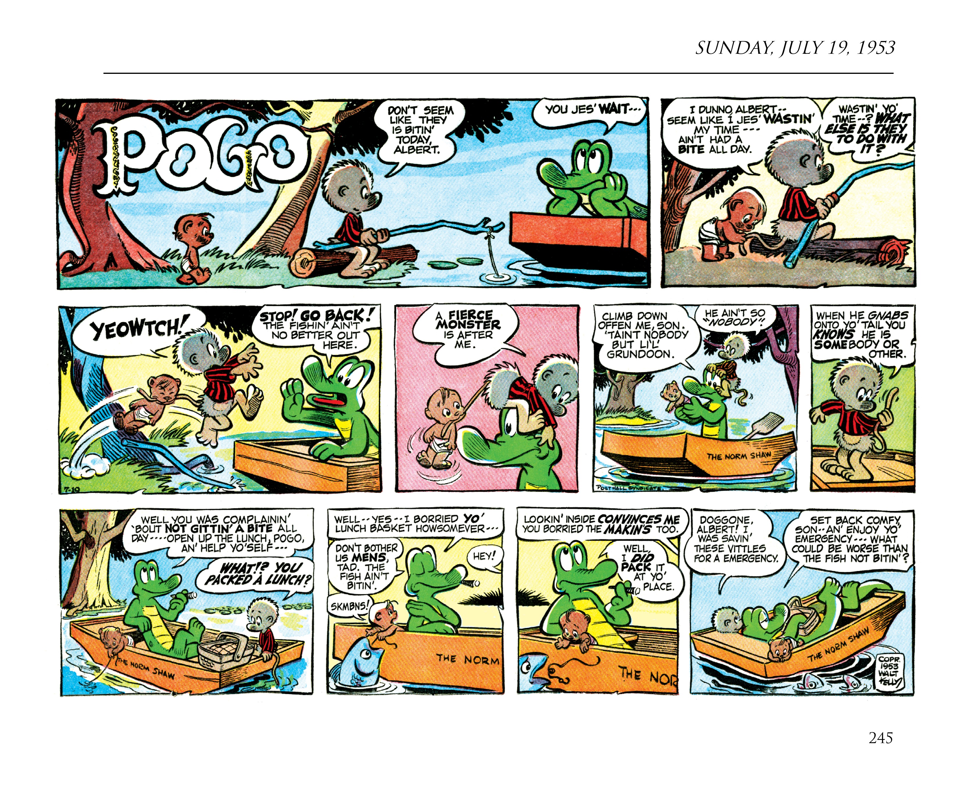 Read online Pogo by Walt Kelly: The Complete Syndicated Comic Strips comic -  Issue # TPB 3 (Part 3) - 57